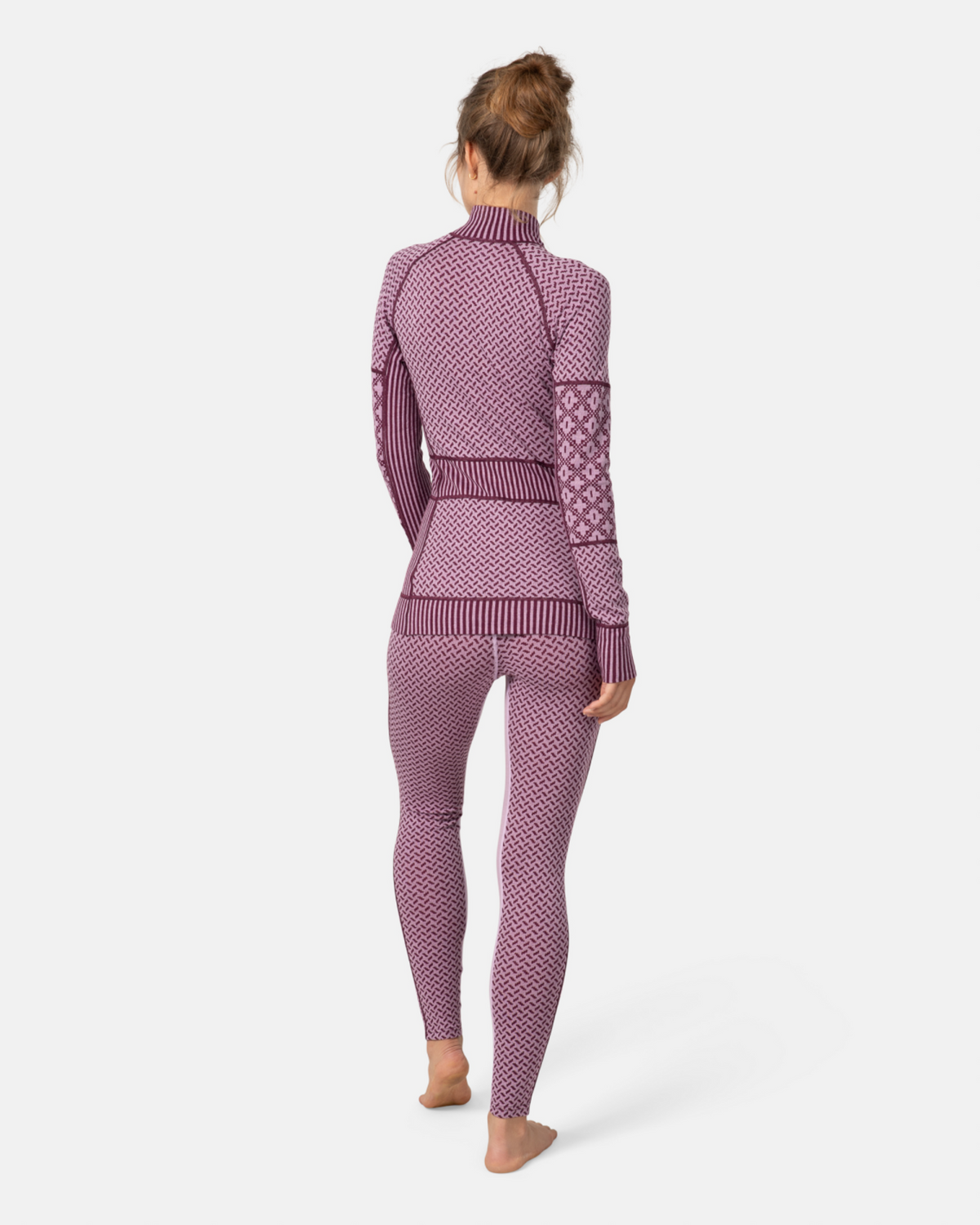 Kari Traa Smekker Half Zip in PINK