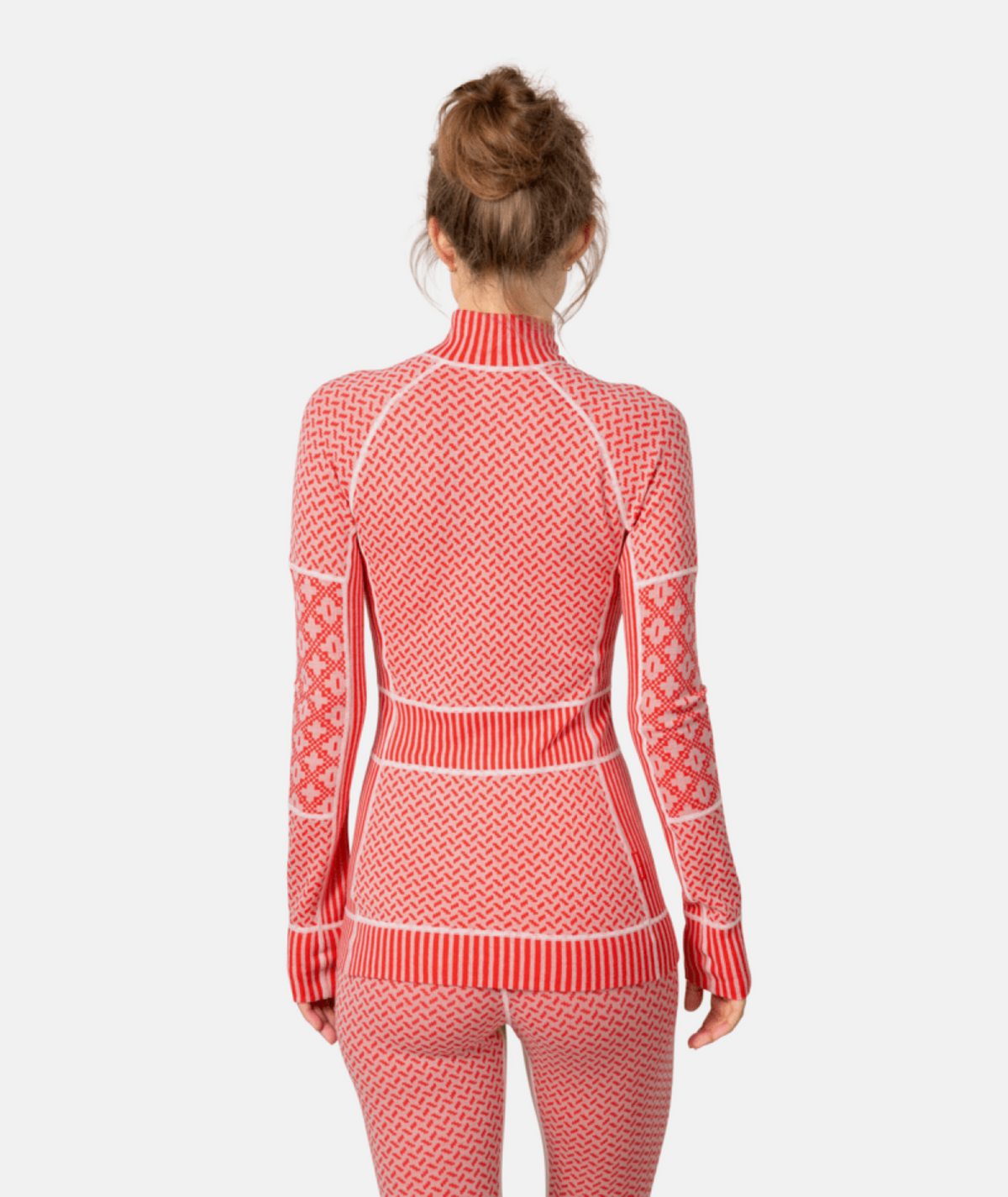 Kari Traa Smekker Half Zip in ROT