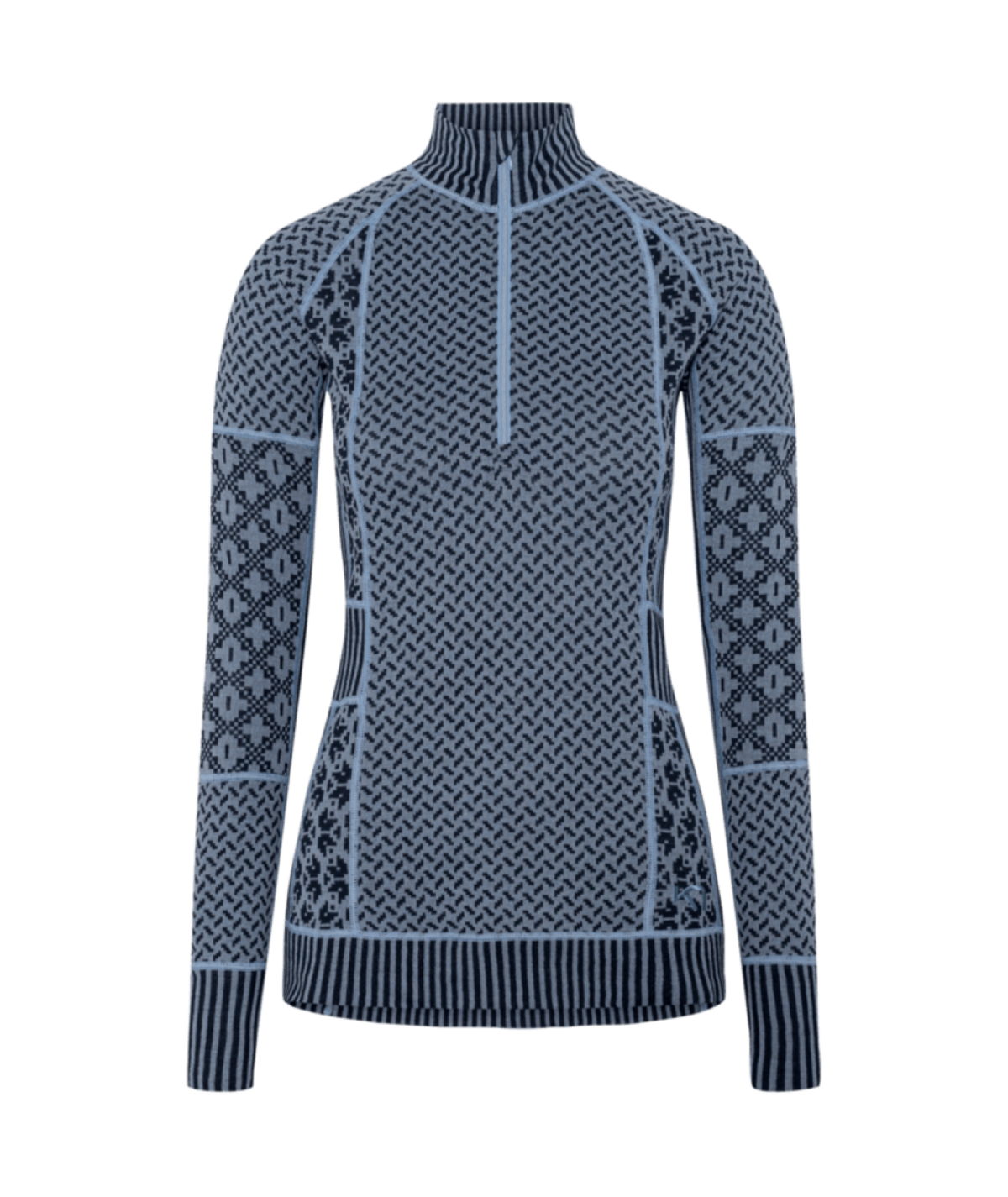 Kari Traa Smekker Half Zip in BLAU