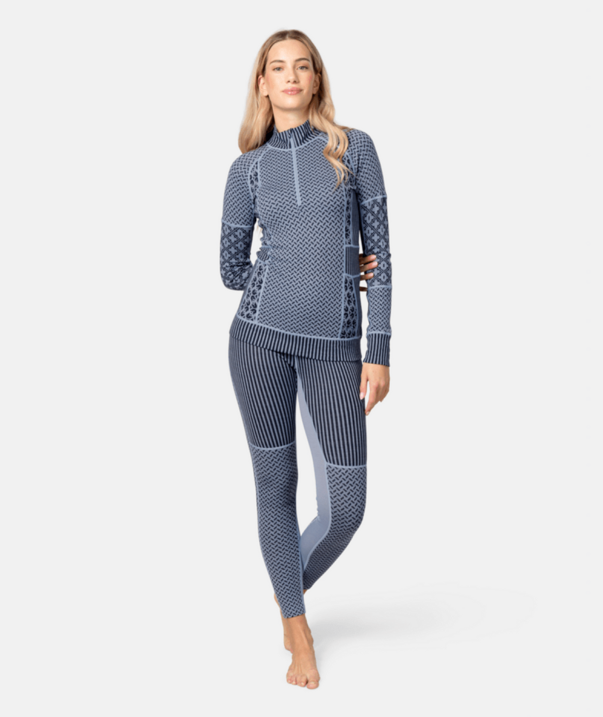 Kari Traa Smekker Half Zip in BLAU