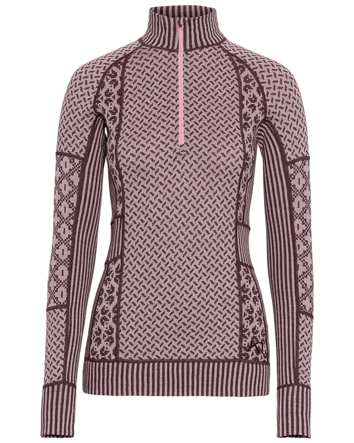 Kari Traa Smekker Half Zip in PINK