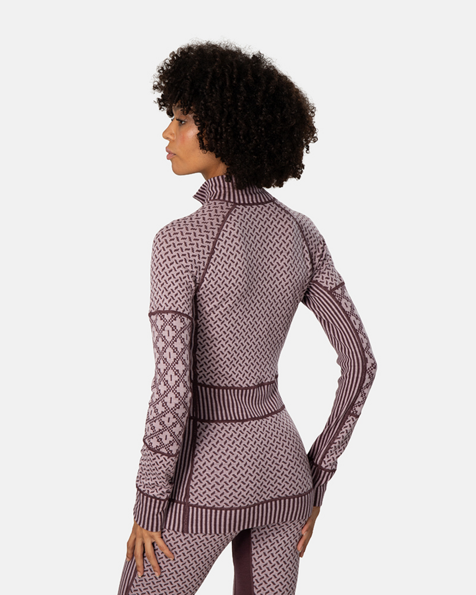 Kari Traa Smekker Half Zip in PINK