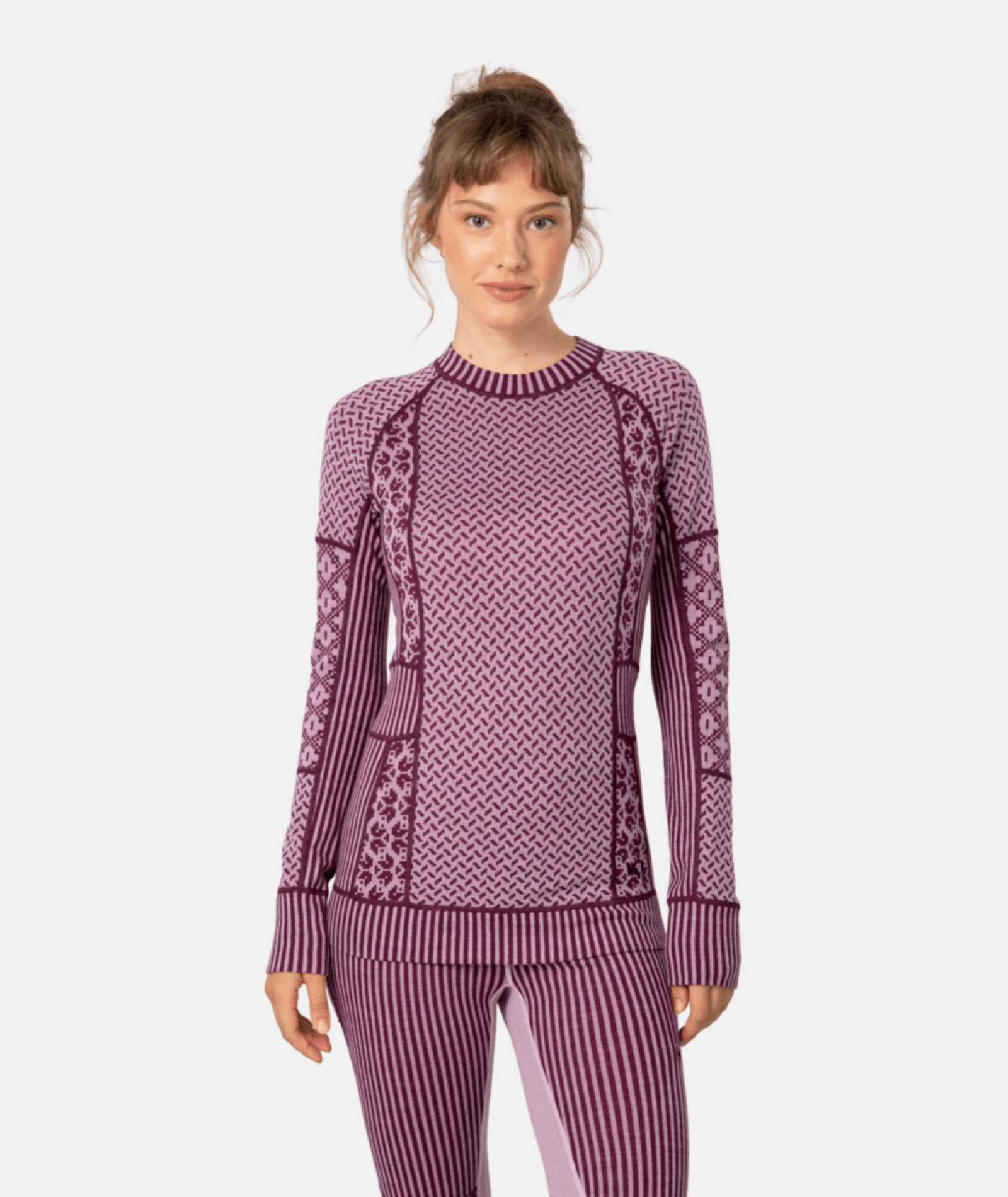 Kari Traa Smekker Long Sleeve in PINK