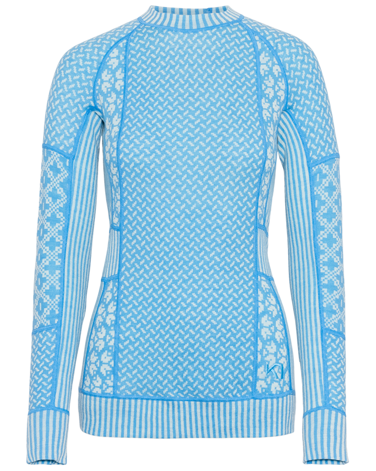 Kari Traa Smekker Long Sleeve in BLAU