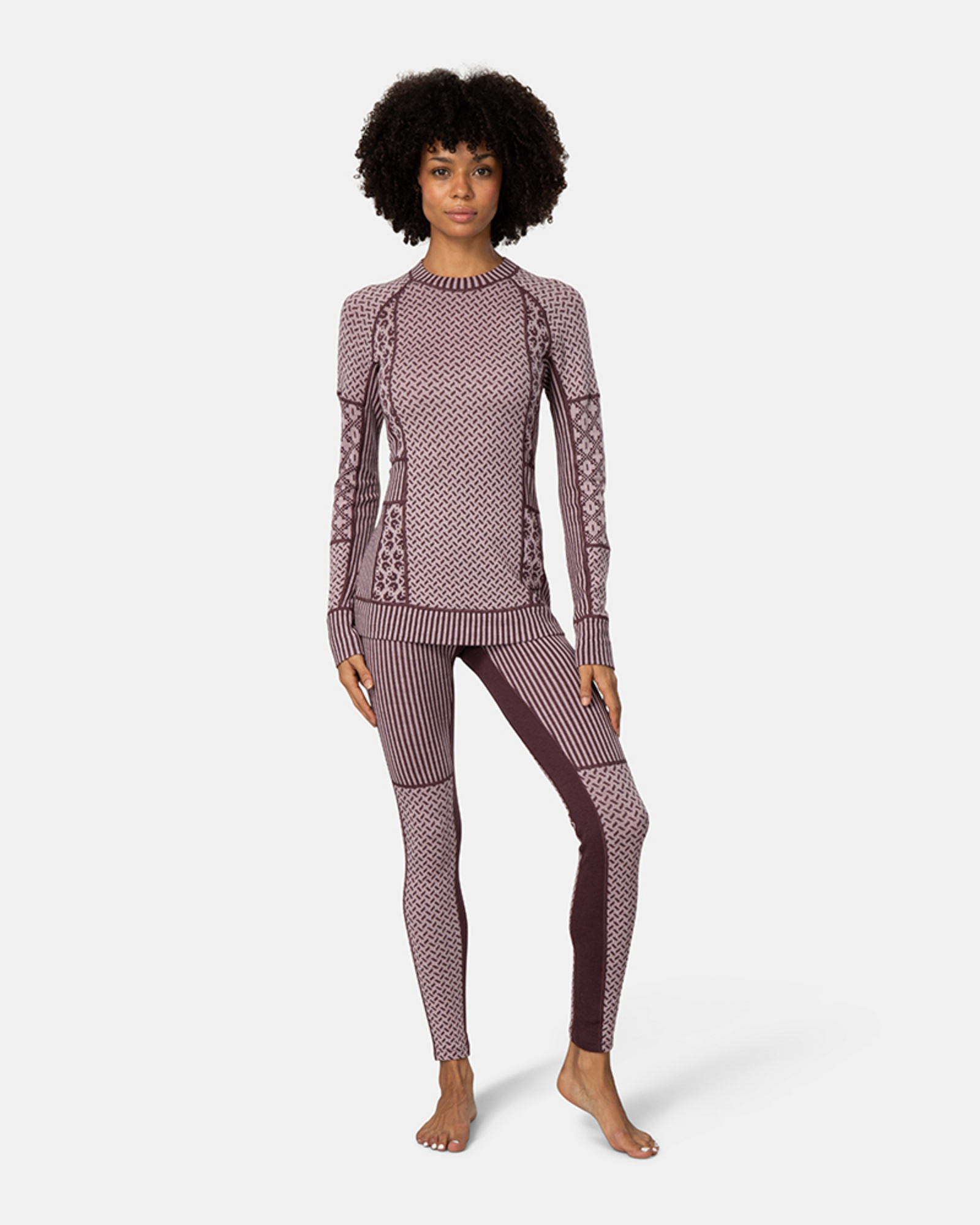 Kari Traa Smekker Long Sleeve in PINK