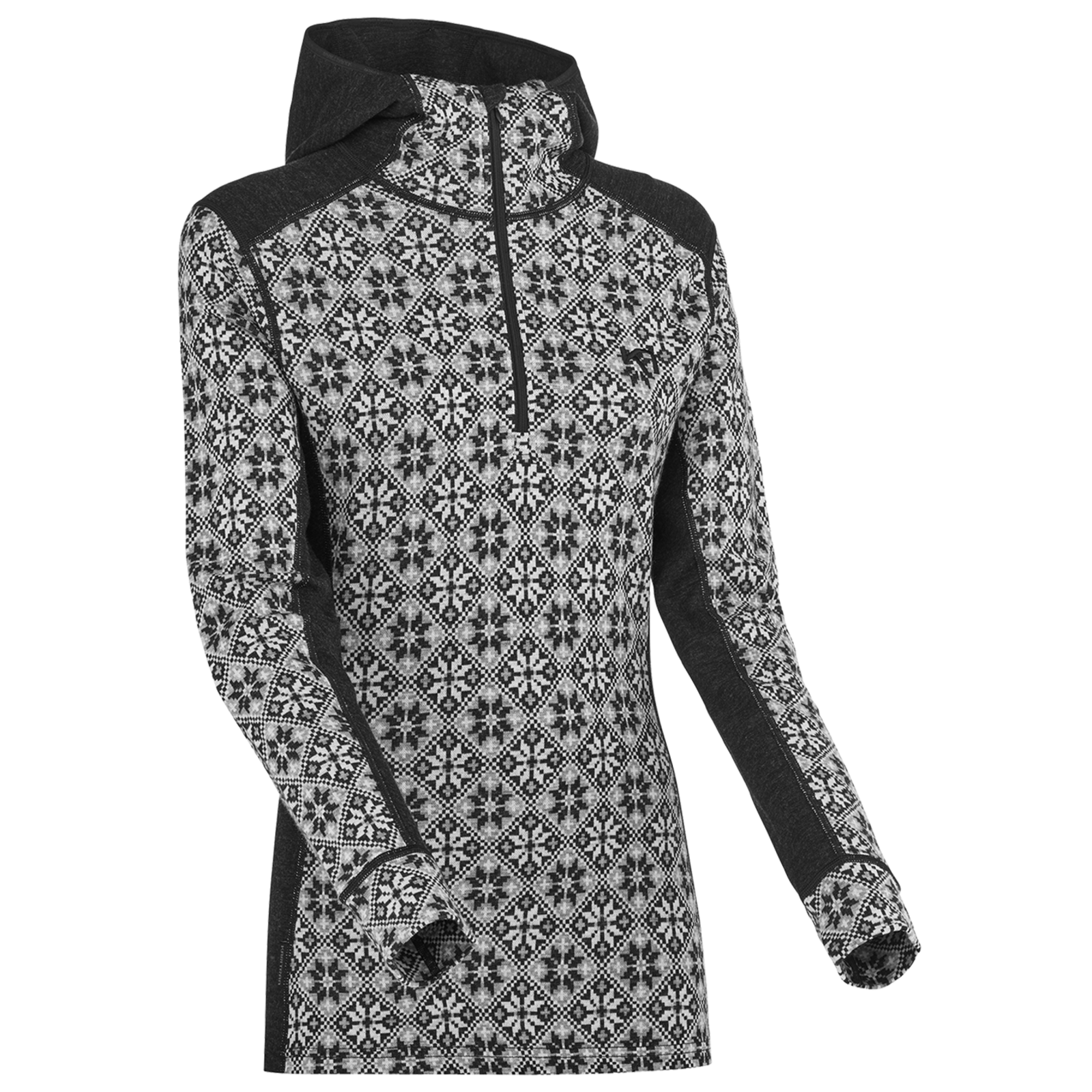 Kari Traa Rose Hood in SCHWARZ