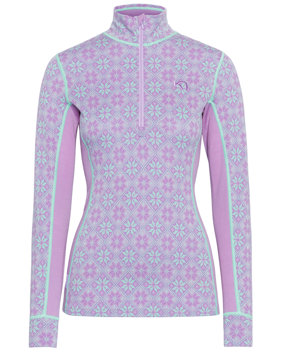 Kari Traa Rose Half Zip in VIOLETT