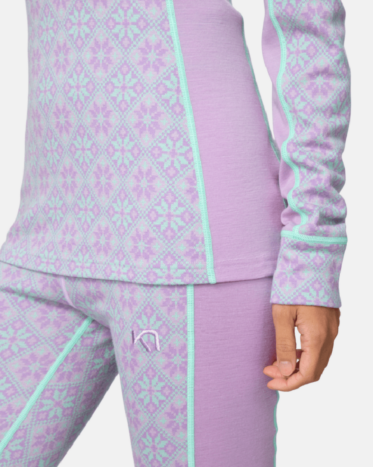 Kari Traa Rose Half Zip in VIOLETT