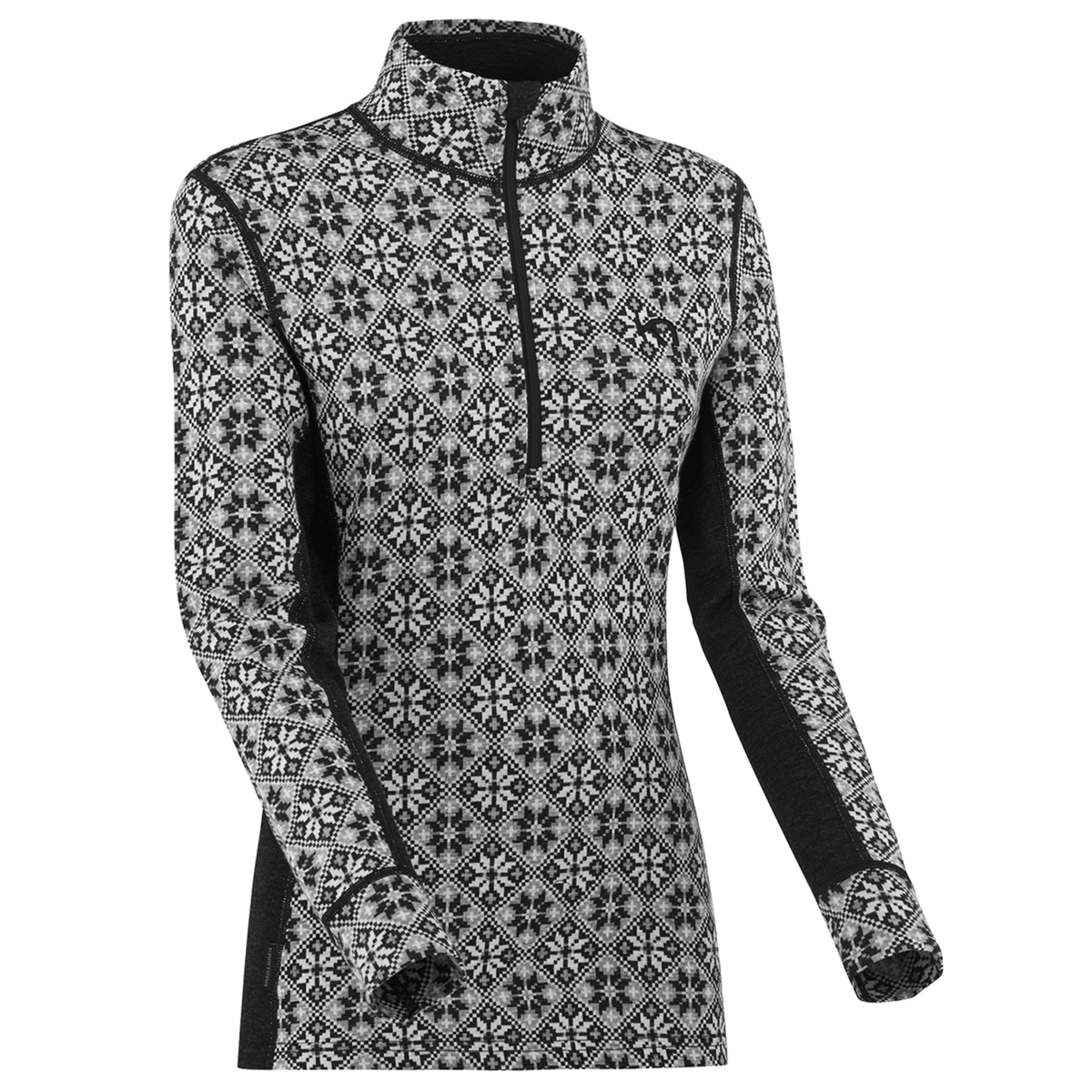 Kari Traa Rose Half Zip in SCHWARZ