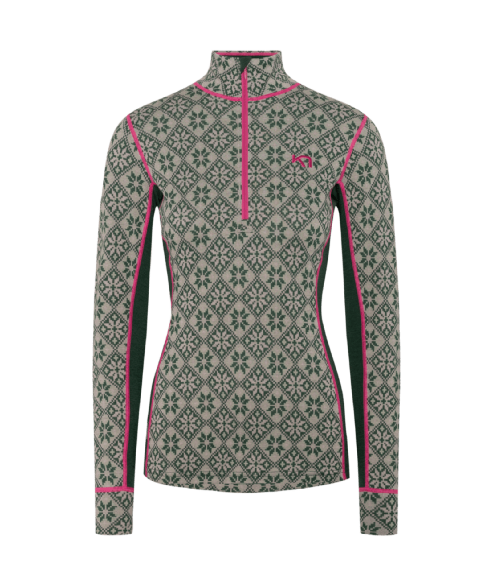 Kari Traa Rose Half Zip in GRÜN