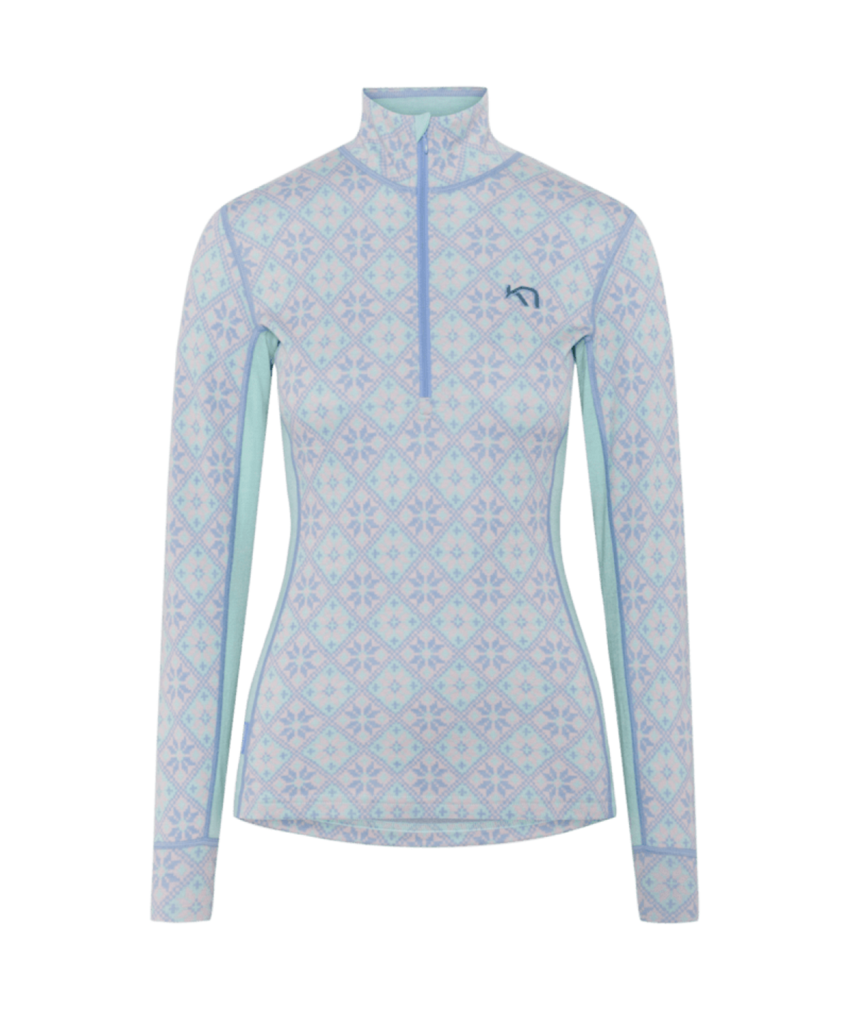 Kari Traa Rose Half Zip in BLAU