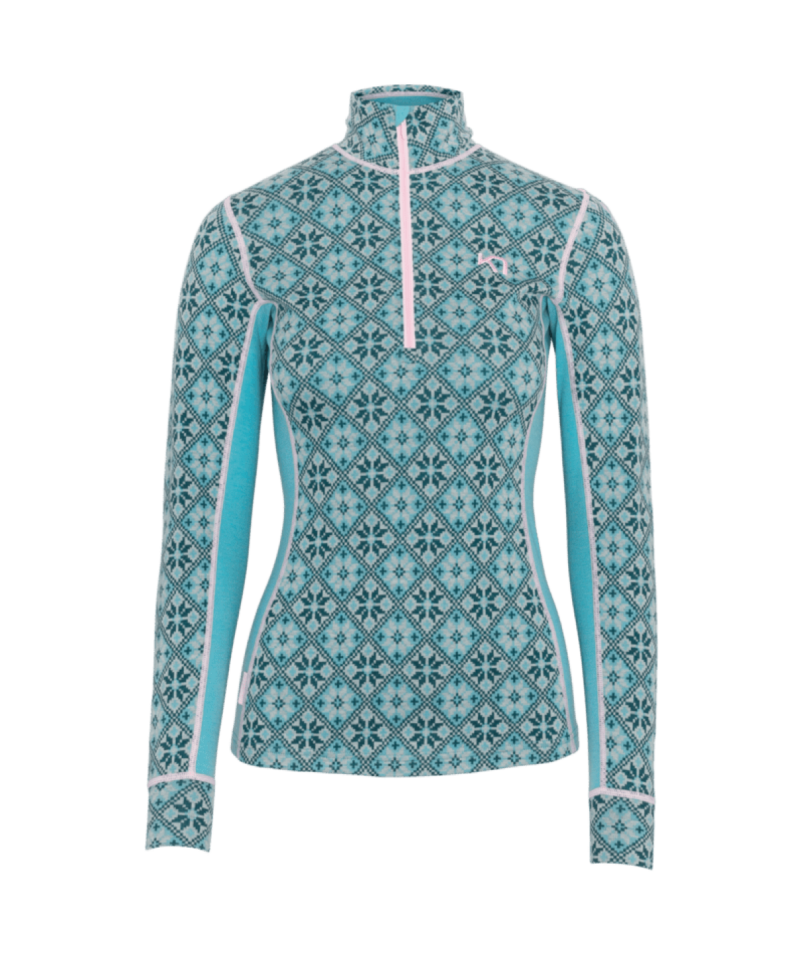 Kari Traa Rose Half Zip in BLAU