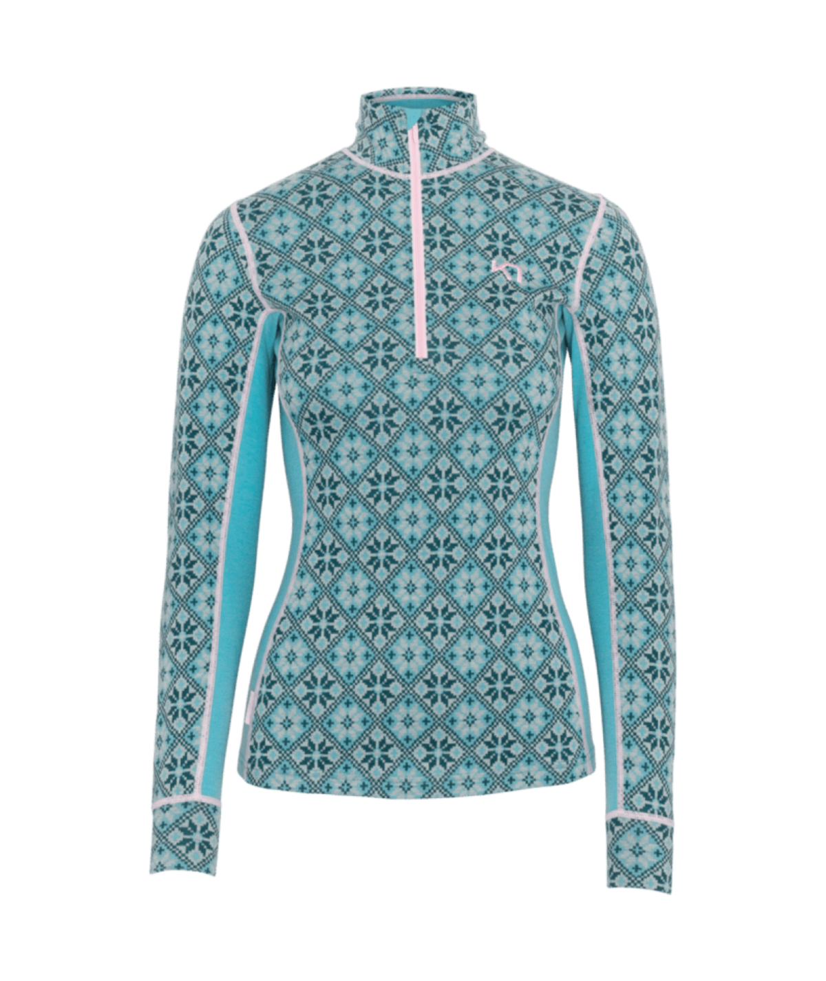 Kari Traa Rose Half Zip in BLAU