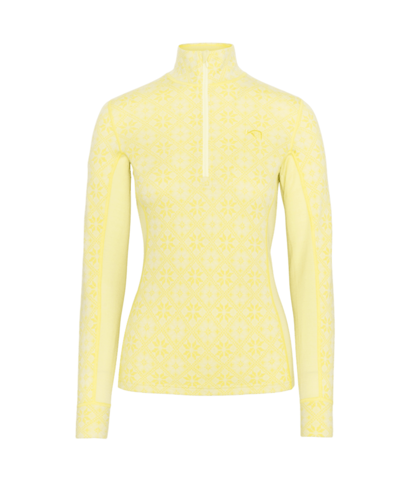Kari Traa Rose Half Zip in GELB