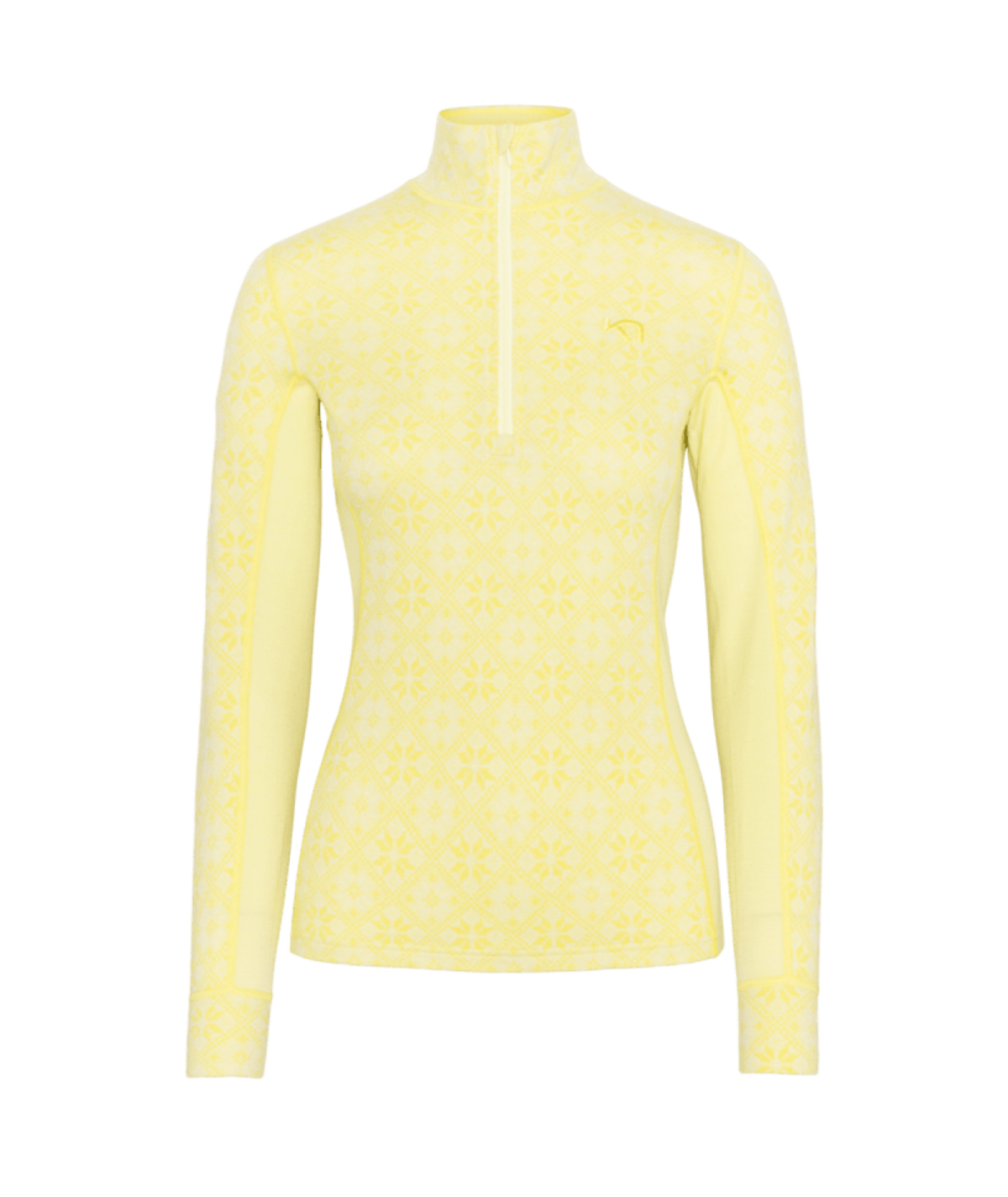 Kari Traa Rose Half Zip in GELB