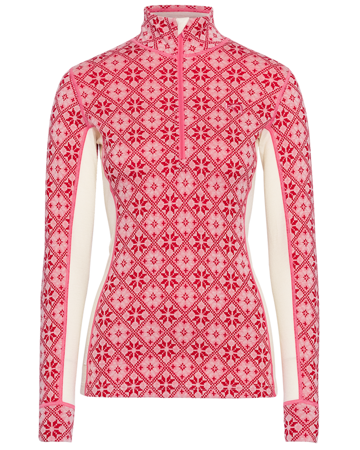 Kari Traa Rose Half Zip in PINK