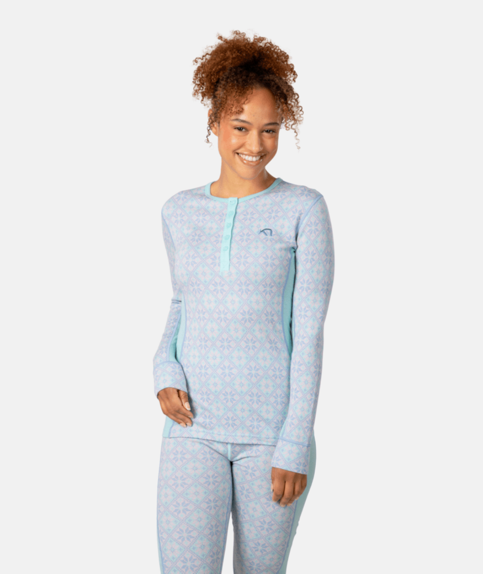 Kari Traa Rose Long Sleeve in BLAU