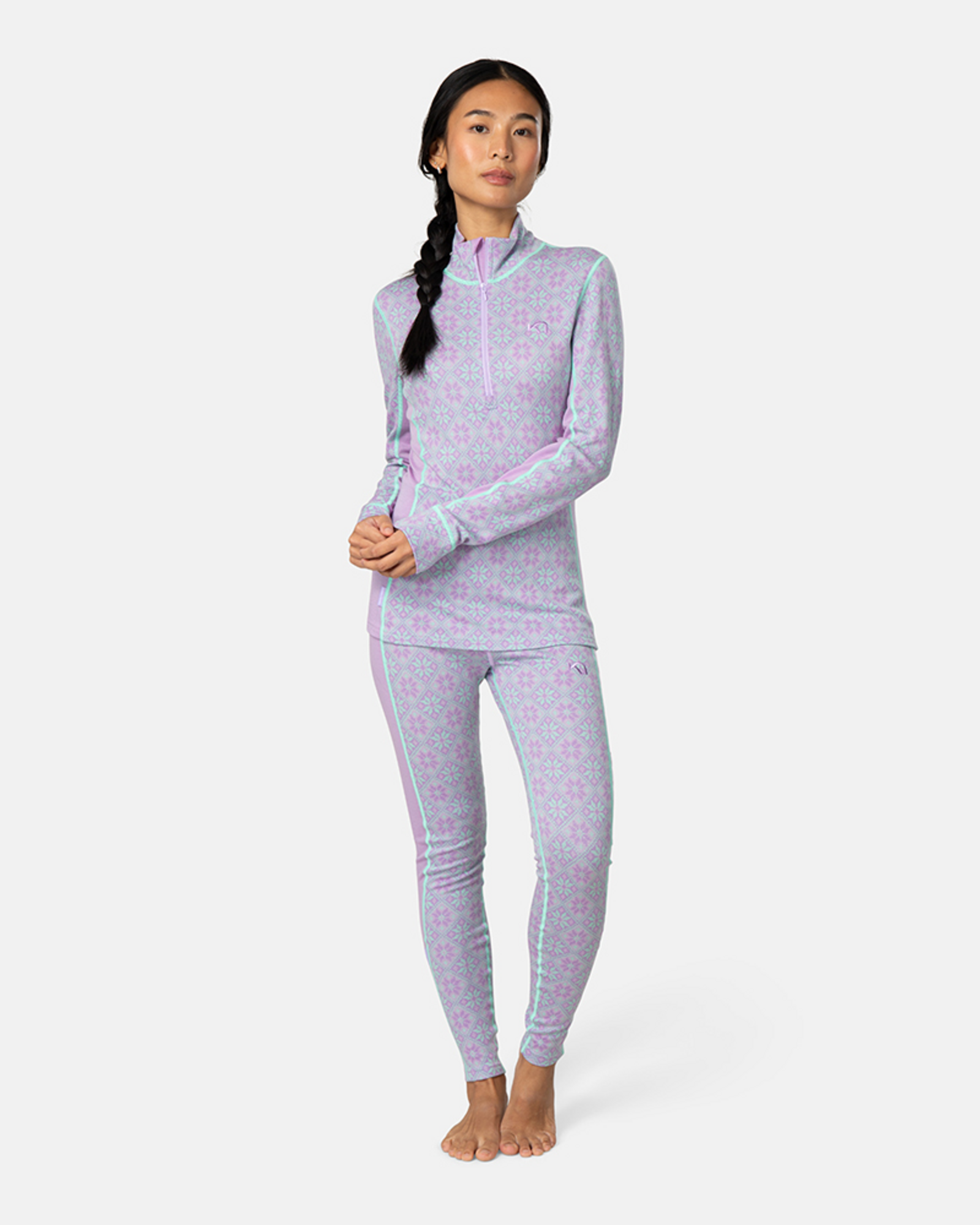 Kari Traa Rose High Waist Pants in PINK