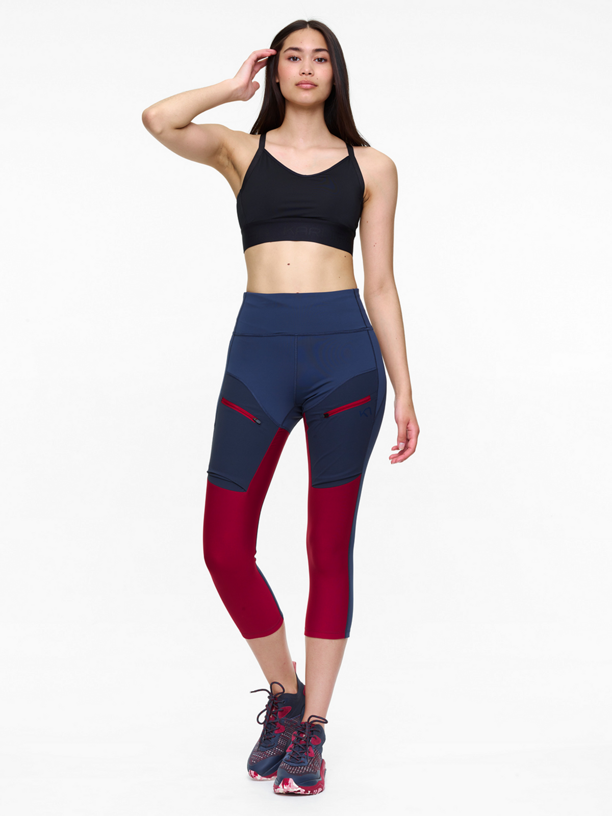 Kari Traa Froya Sports Bra in SCHWARZ