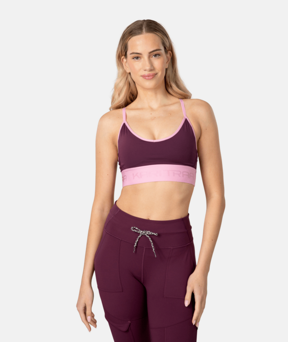 Kari Traa Var Sports Bra in VIOLETT