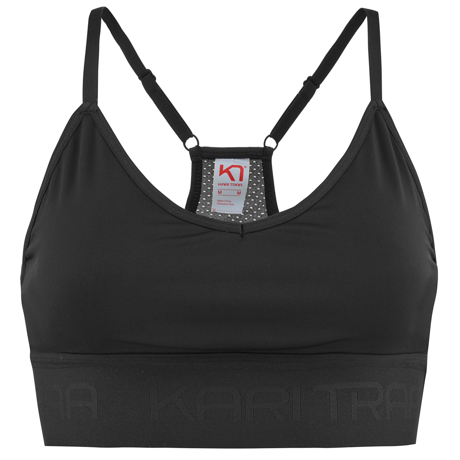 Kari Traa Var Sports Bra in SCHWARZ