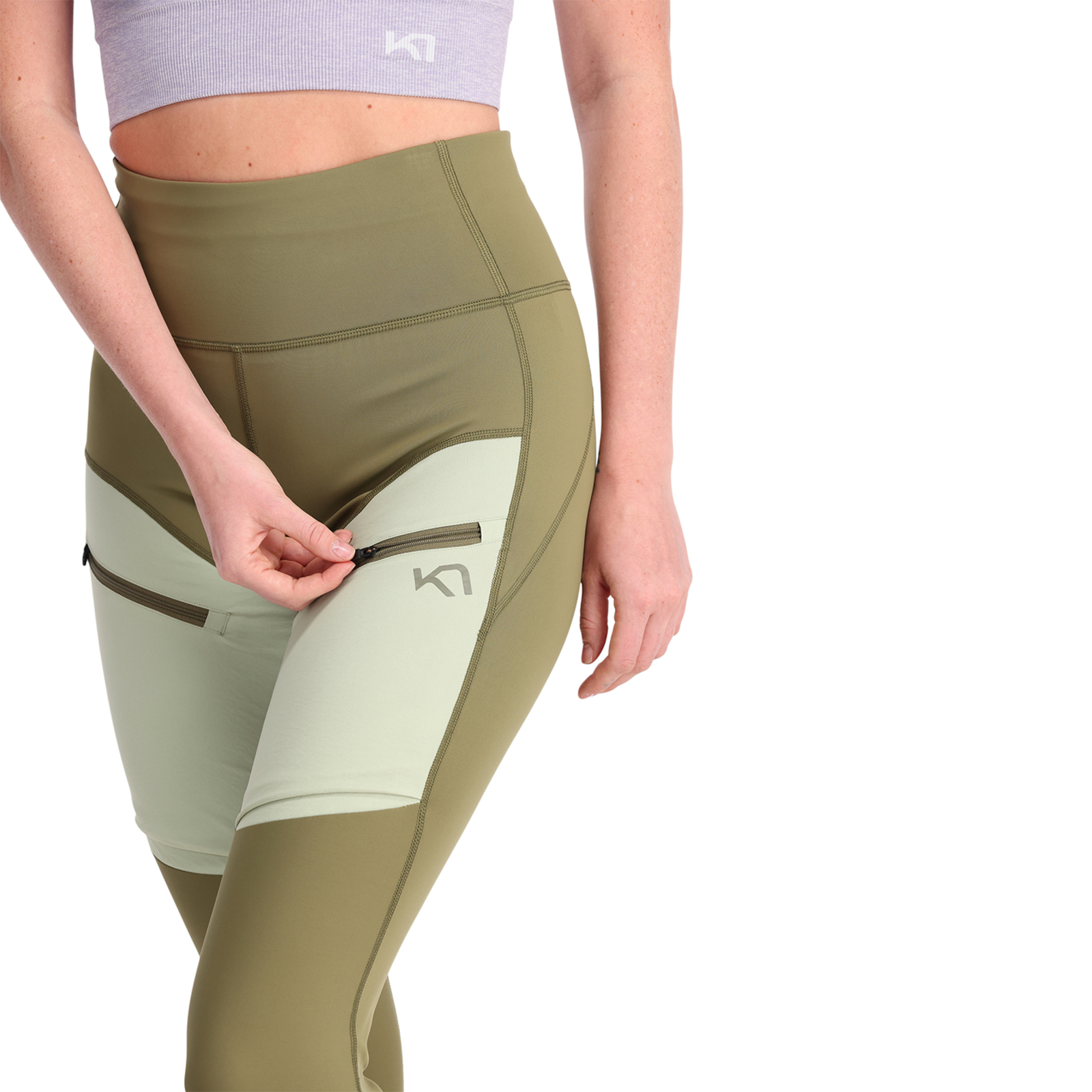 Kari Traa Ane Hiking Tights in GRÜN