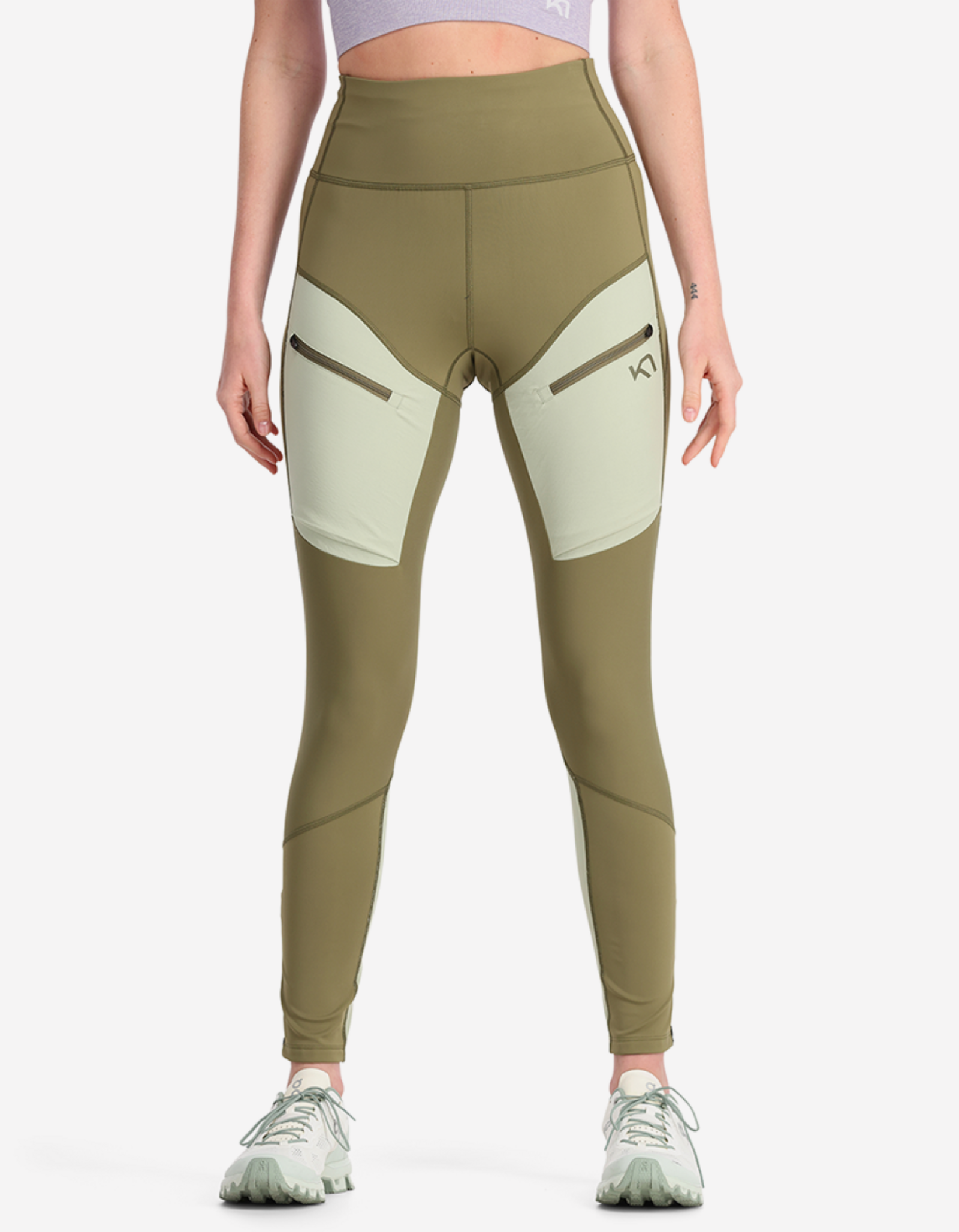 Kari Traa Ane Hiking Tights in GRÜN
