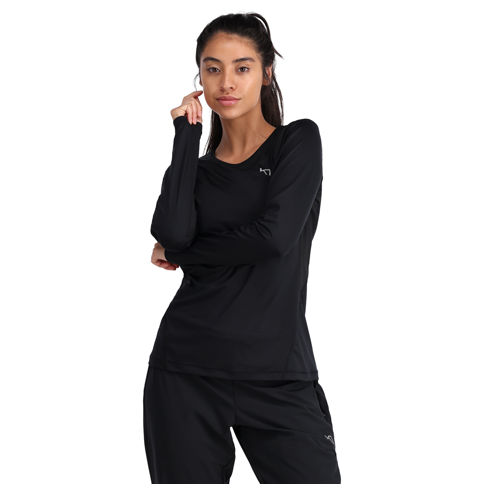 Kari Traa Nora 2.0 Long Sleeve in SCHWARZ