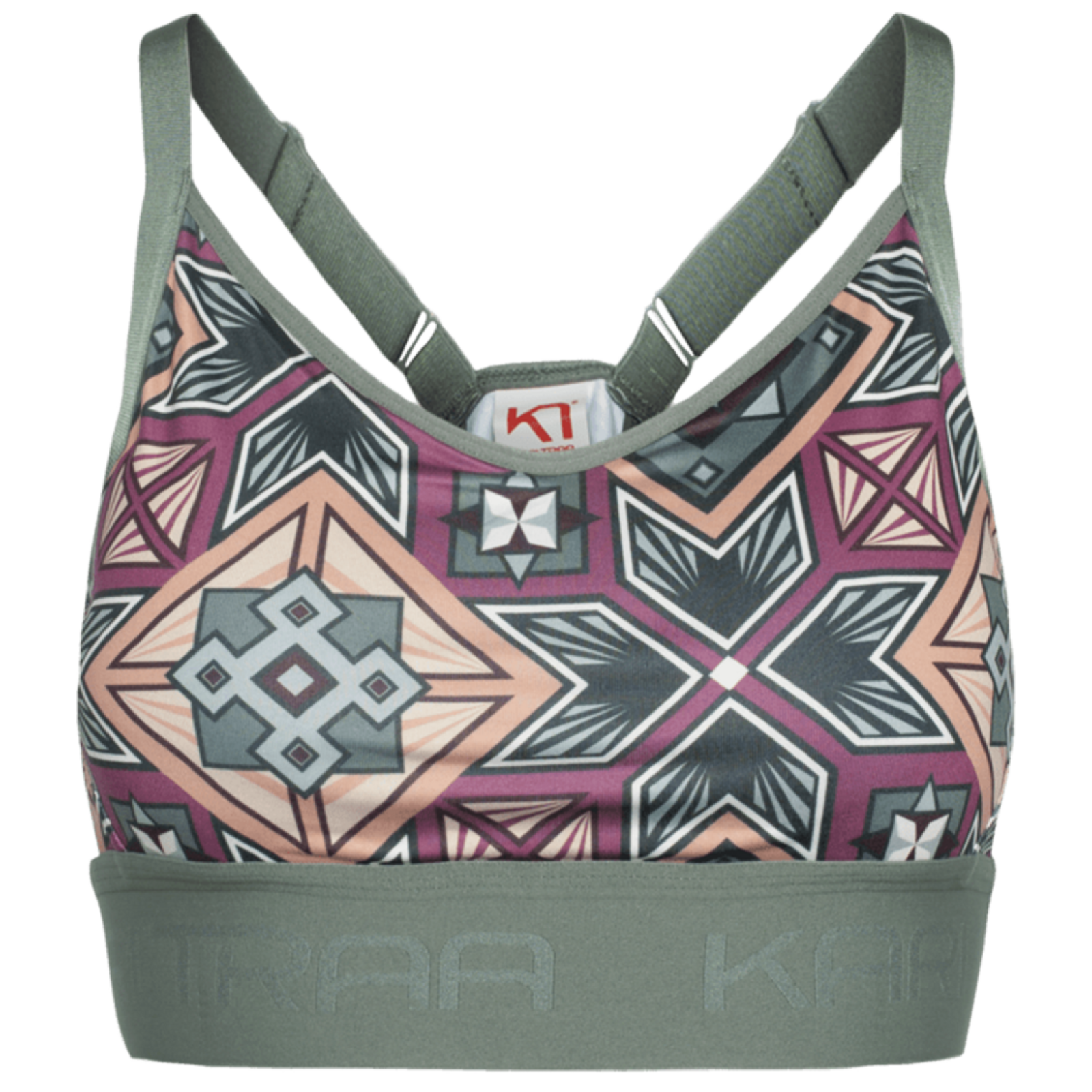 Kari Traa Froya Printed Sports Bra in MEHRFARBIG