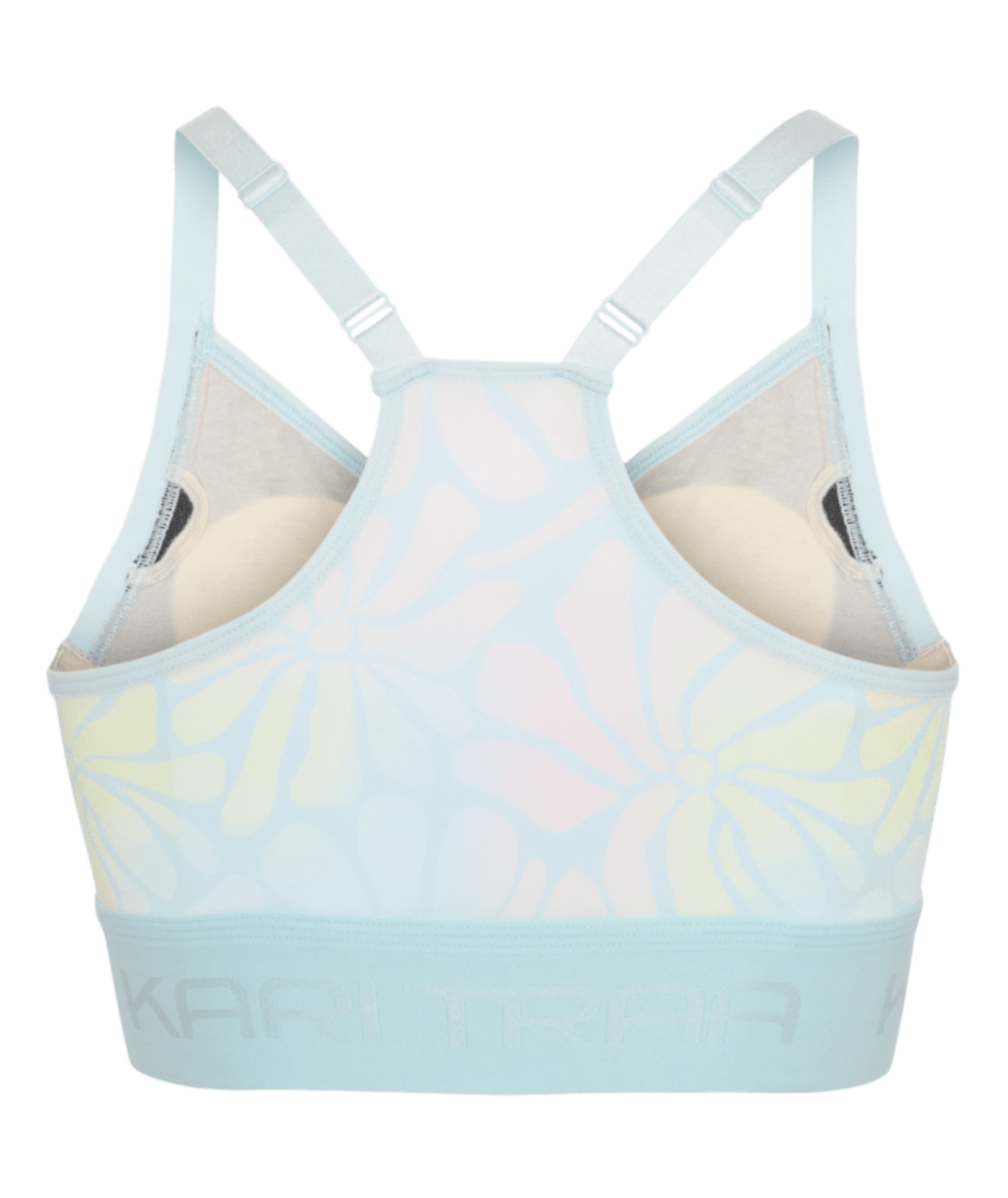 Kari Traa Froya Printed Sports Bra in BLAU
