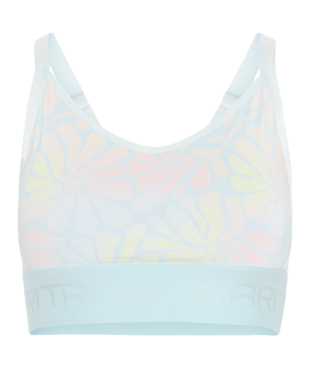 Kari Traa Froya Printed Sports Bra in BLAU