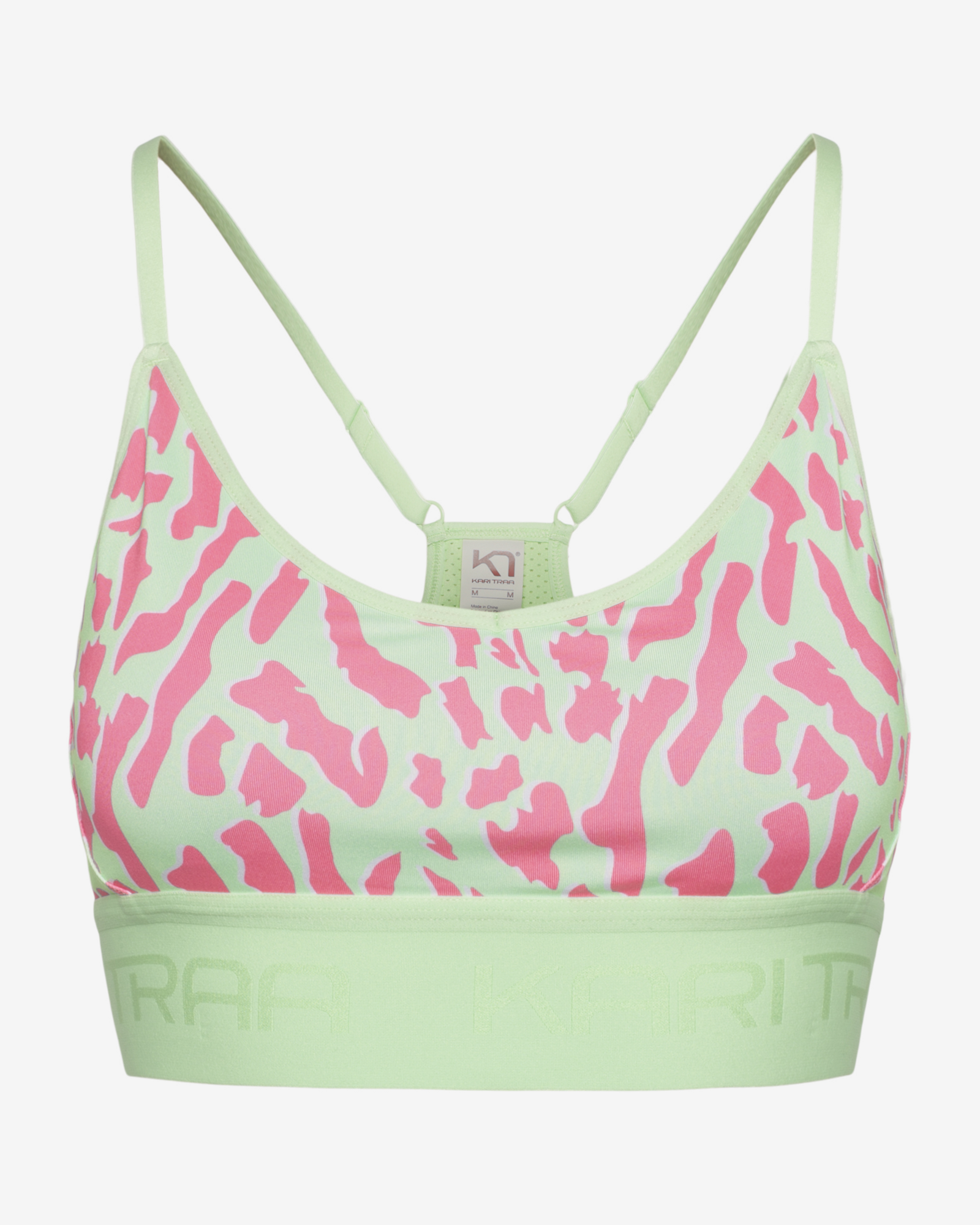 Kari Traa Var Printed Sports Bra in GRÜN