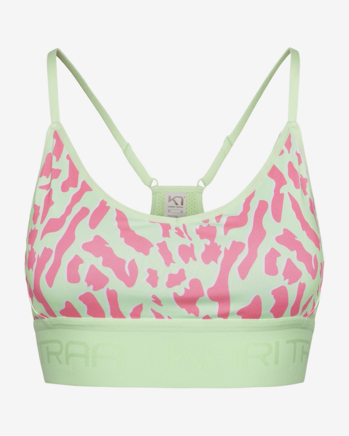 Kari Traa Var Printed Sports Bra in GRÜN
