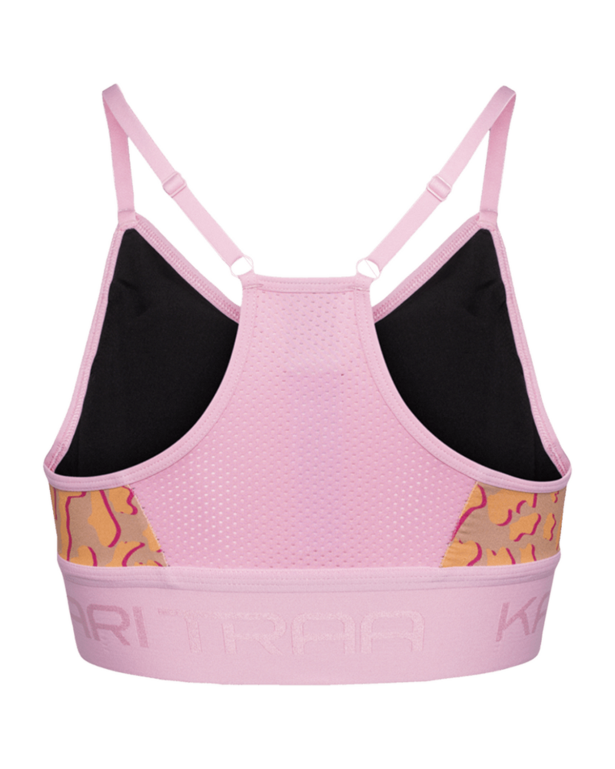Kari Traa Var Printed Sports Bra in PINK