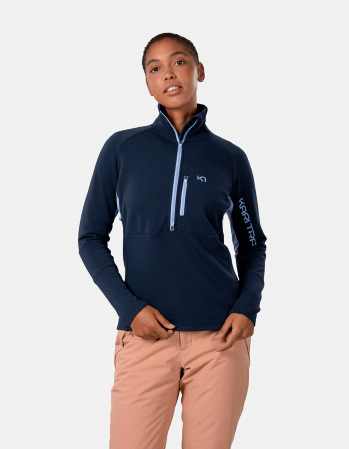 Kari Traa Emma Long Sleeve in BLAU