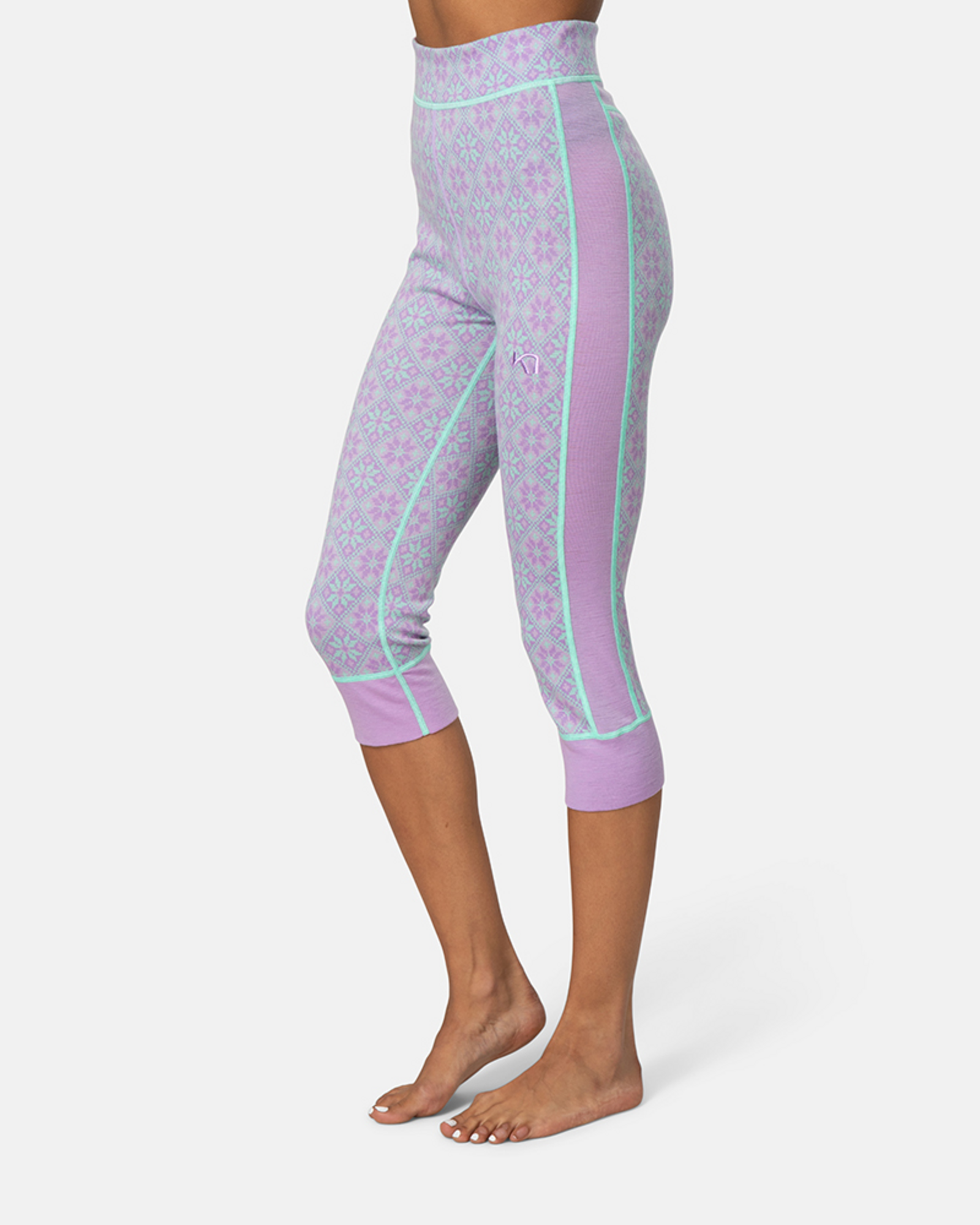 Kari Traa Rose Capri High Waist in VIOLETT