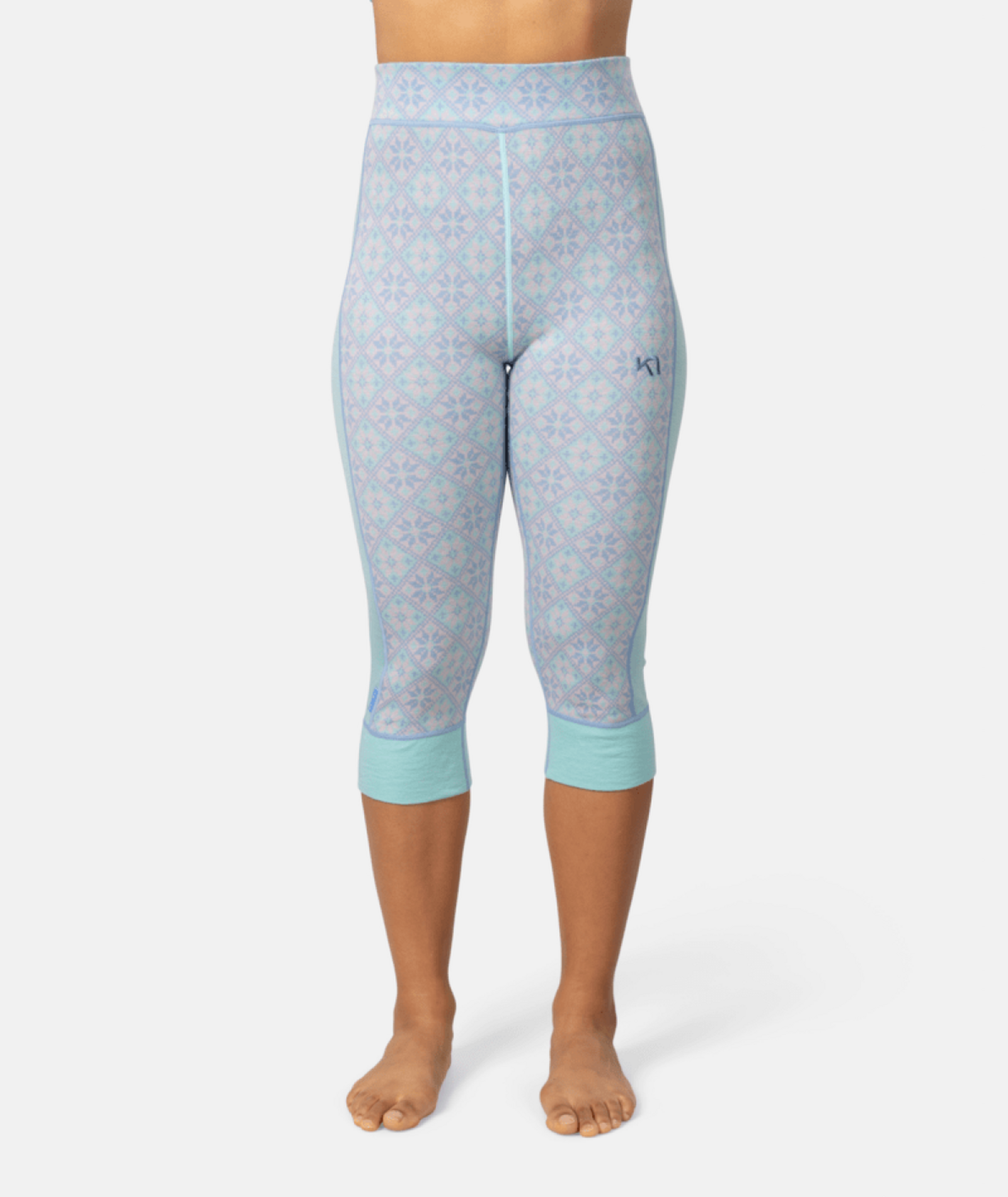 Kari Traa Rose Capri High Waist in BLAU