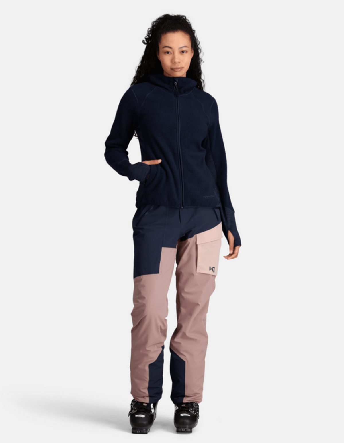 Kari Traa Ragnhild Long Sleeve in BLAU