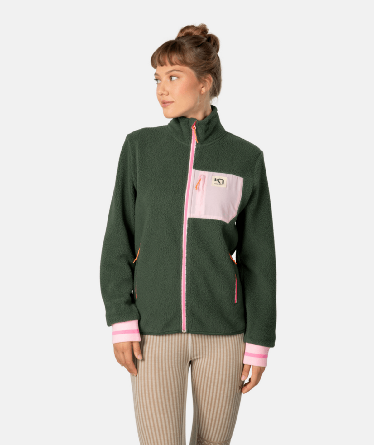Kari Traa Rothe Midlayer in GRÜN