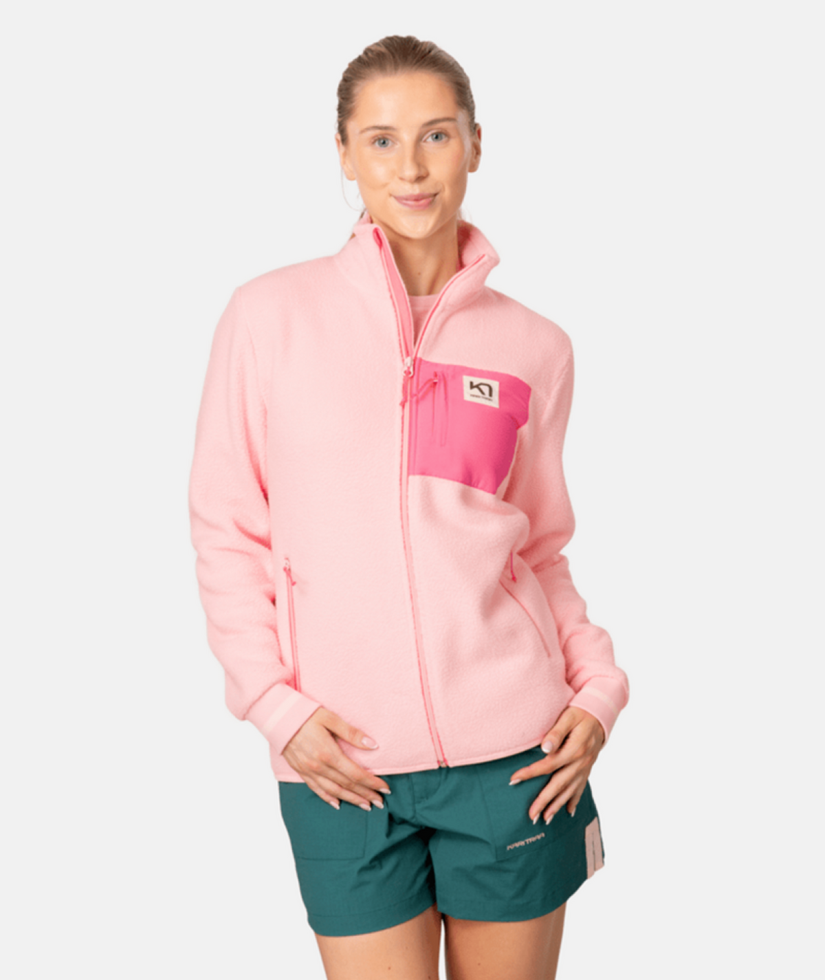 Kari Traa Rothe Midlayer in PINK