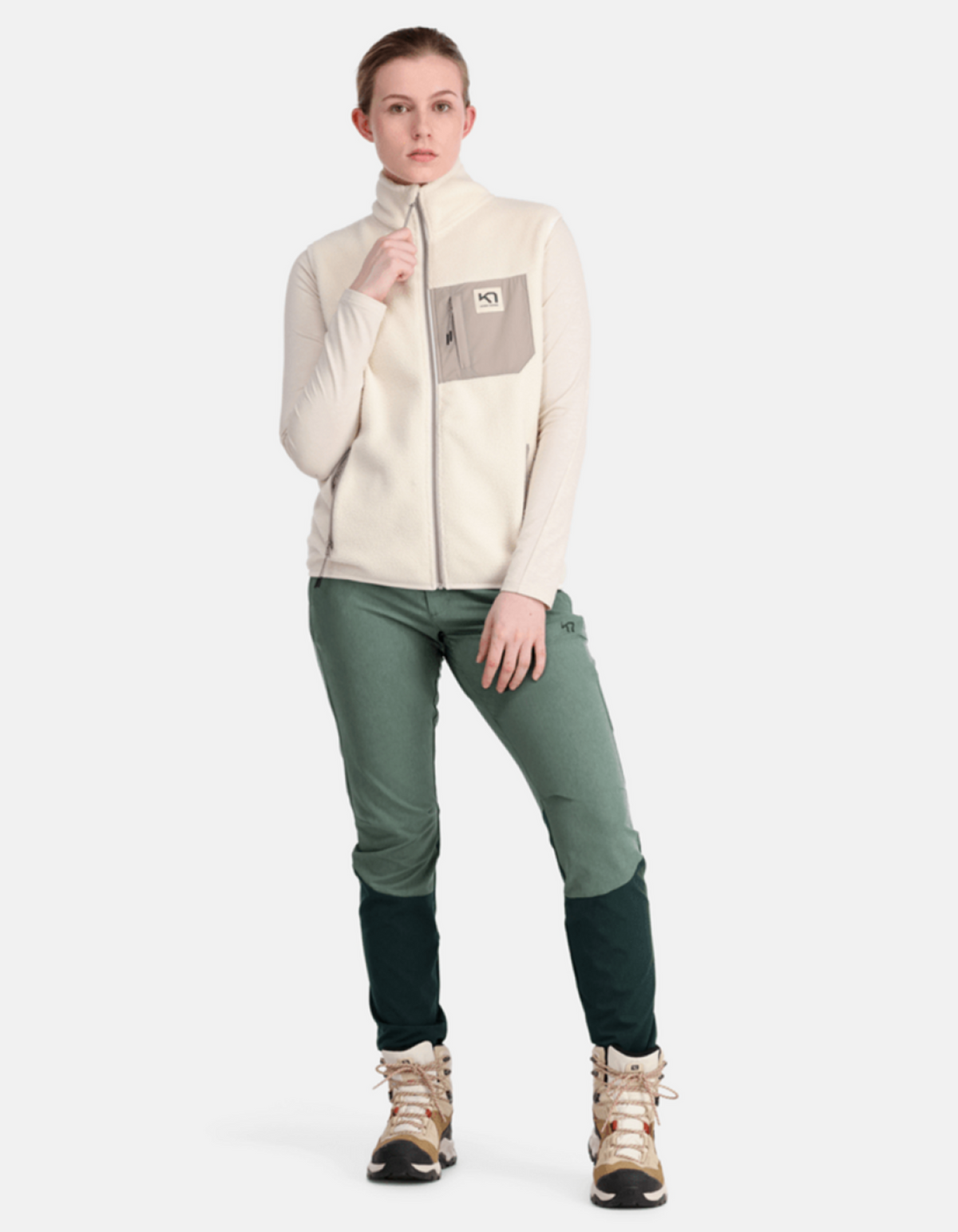 Kari Traa Rothe Vest in BEIGE
