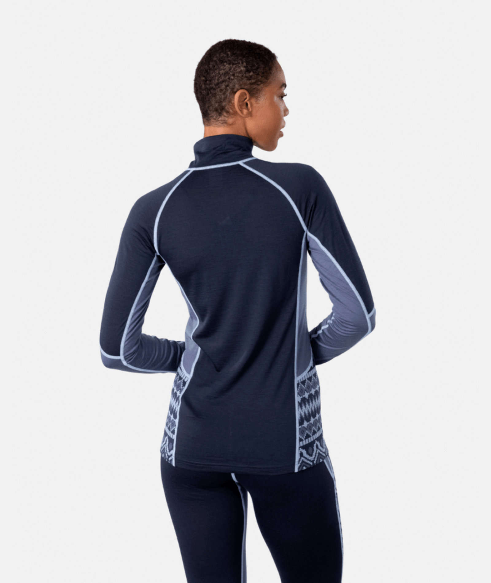 Kari Traa Malia Half Zip in GRAU