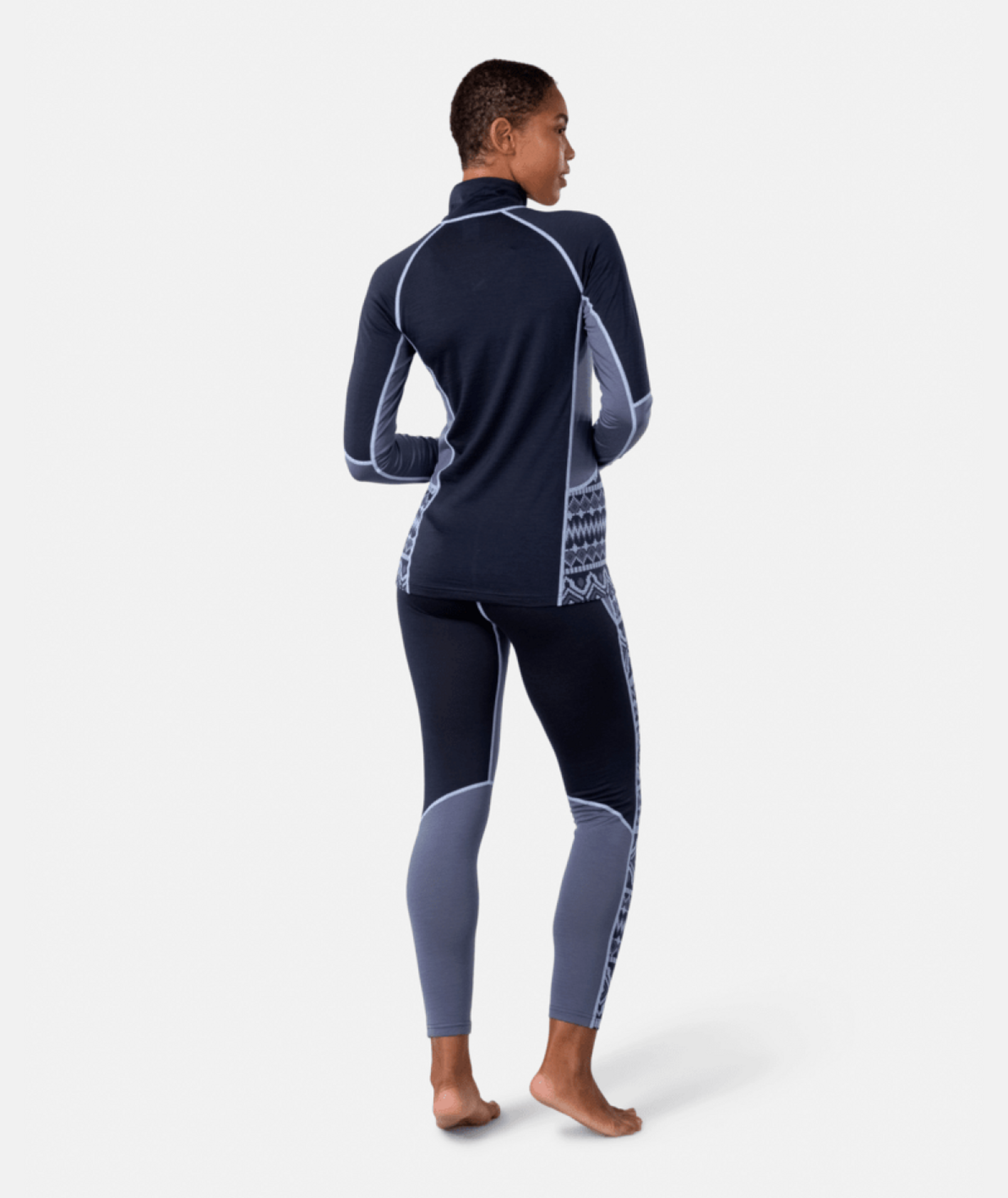 Kari Traa Malia Half Zip in GRAU