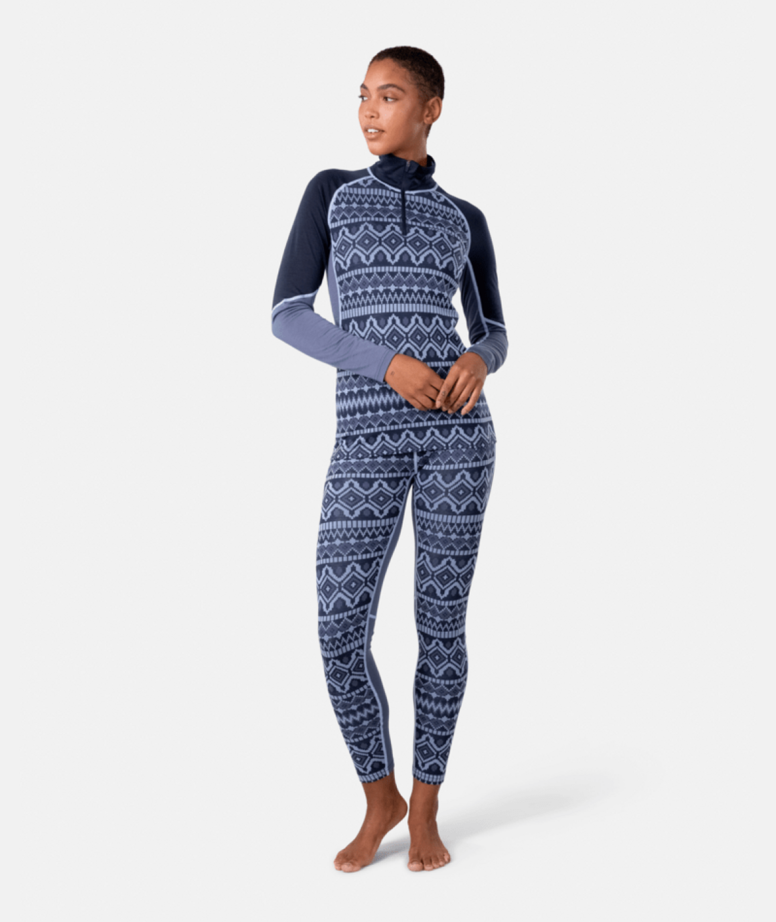 Kari Traa Malia Half Zip in GRAU
