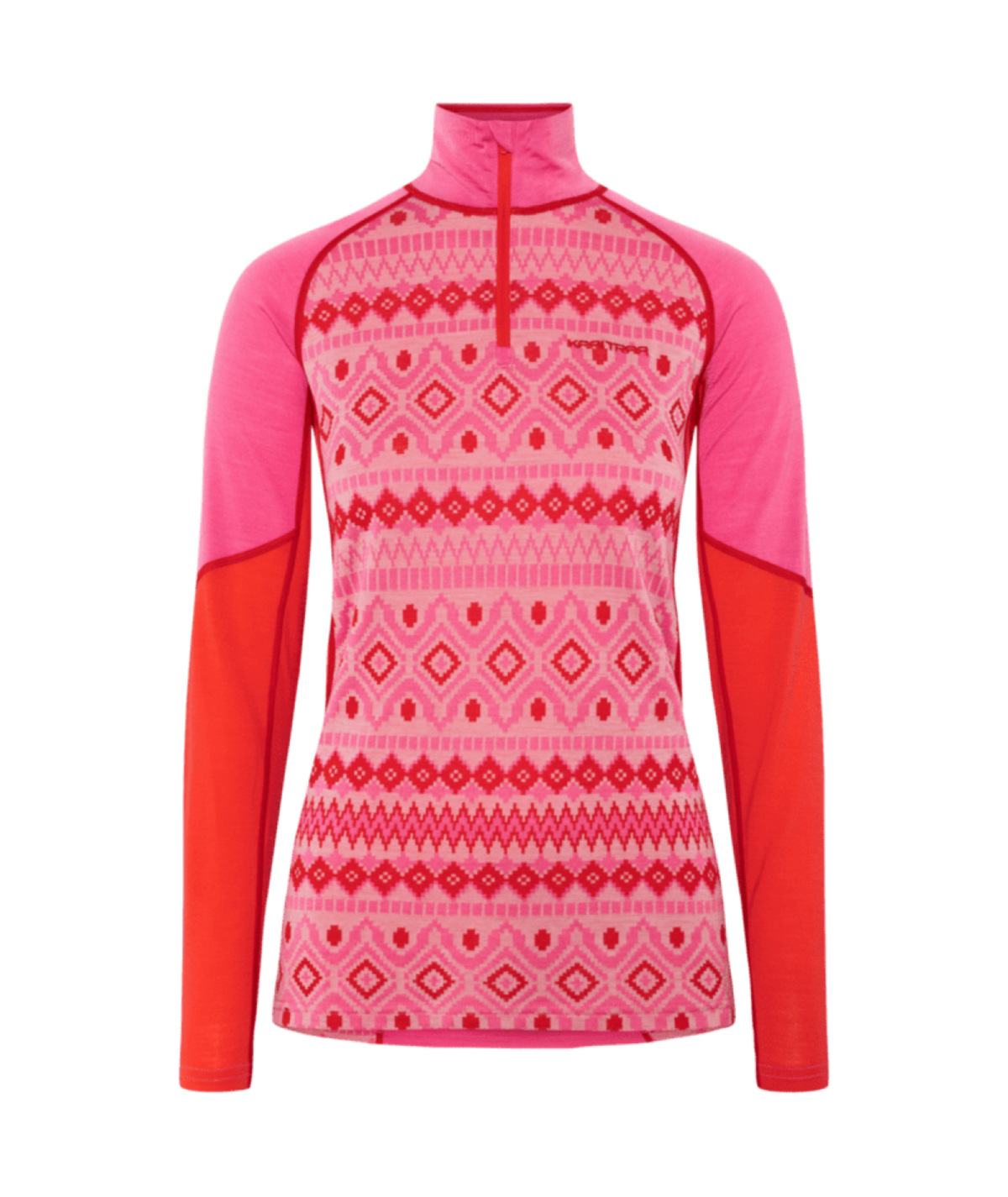 Kari Traa Malia Half Zip in PINK