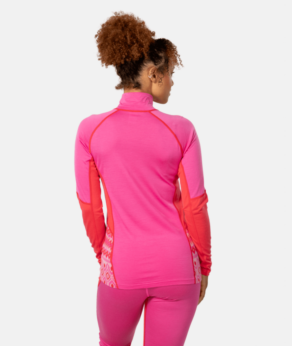 Kari Traa Malia Half Zip in PINK
