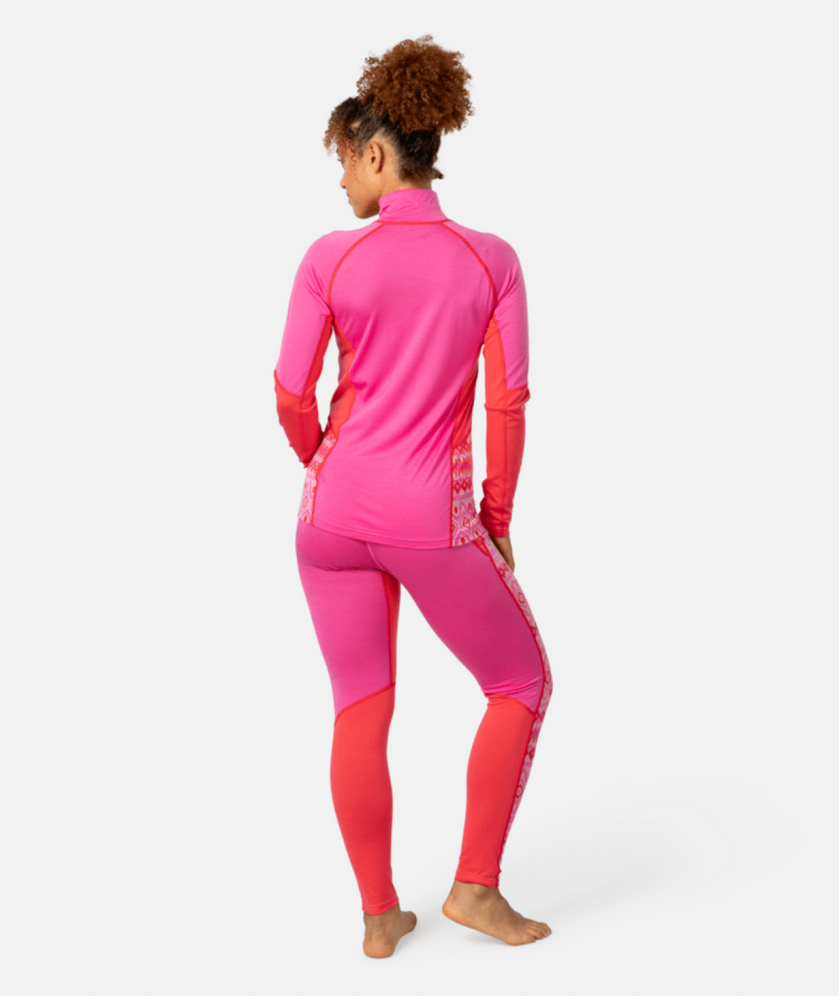 Kari Traa Malia Half Zip in PINK