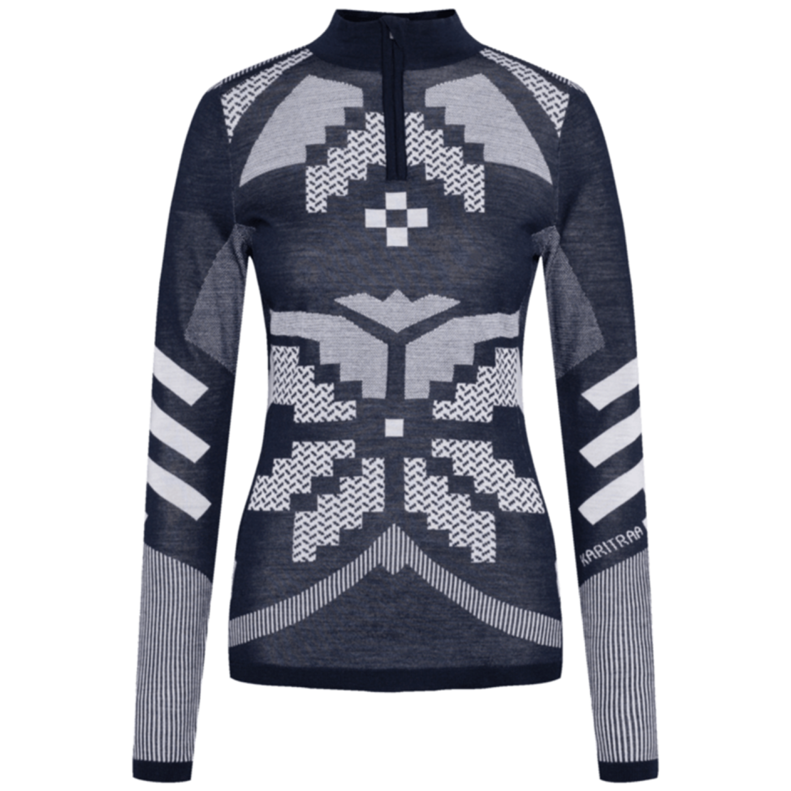 Kari Traa Faith Half Zip in BLAU