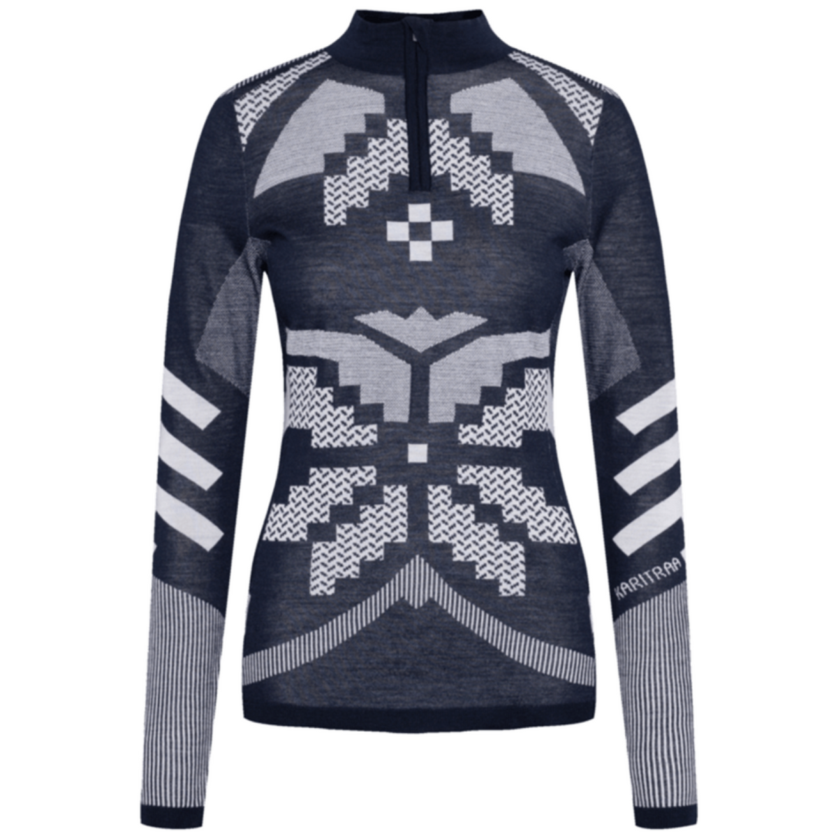 Kari Traa Faith Half Zip in BLAU