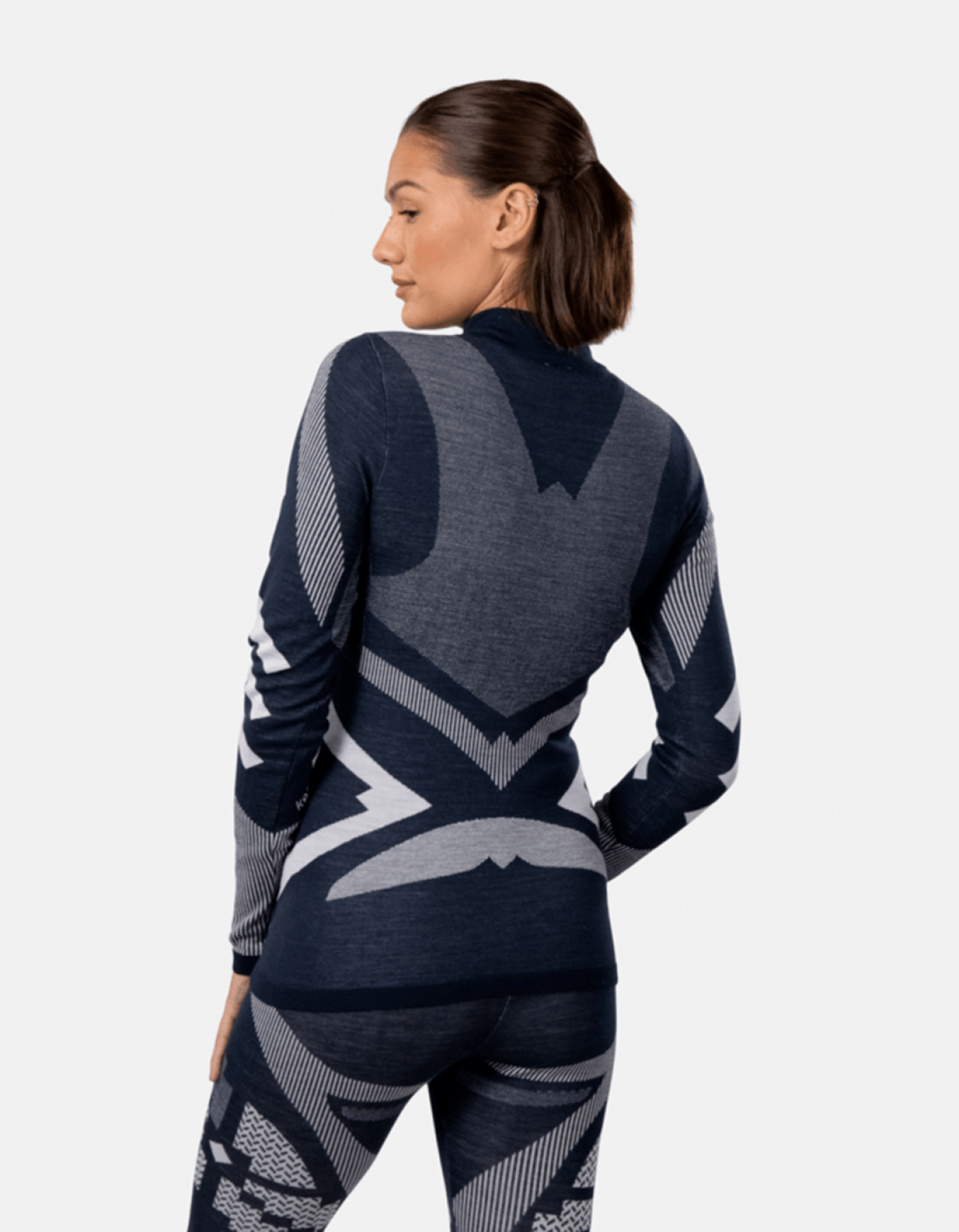 Kari Traa Faith Half Zip in BLAU